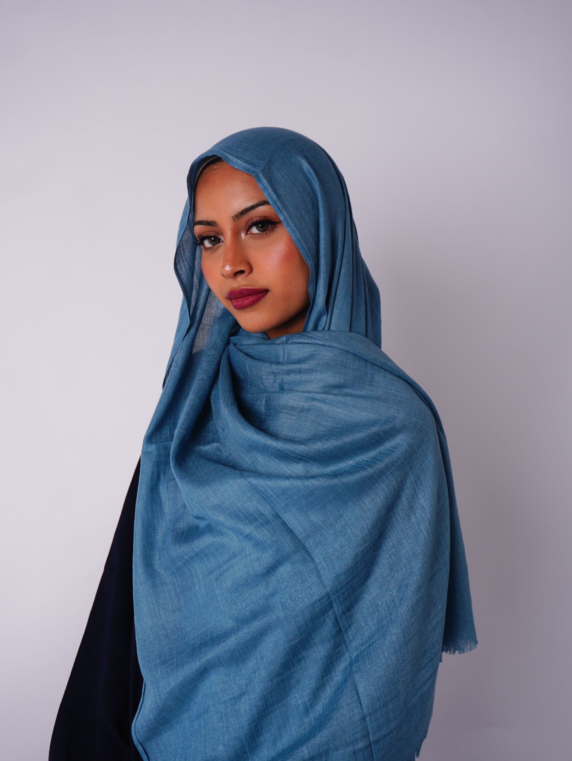 Teal Premium Soft Modal Hijab