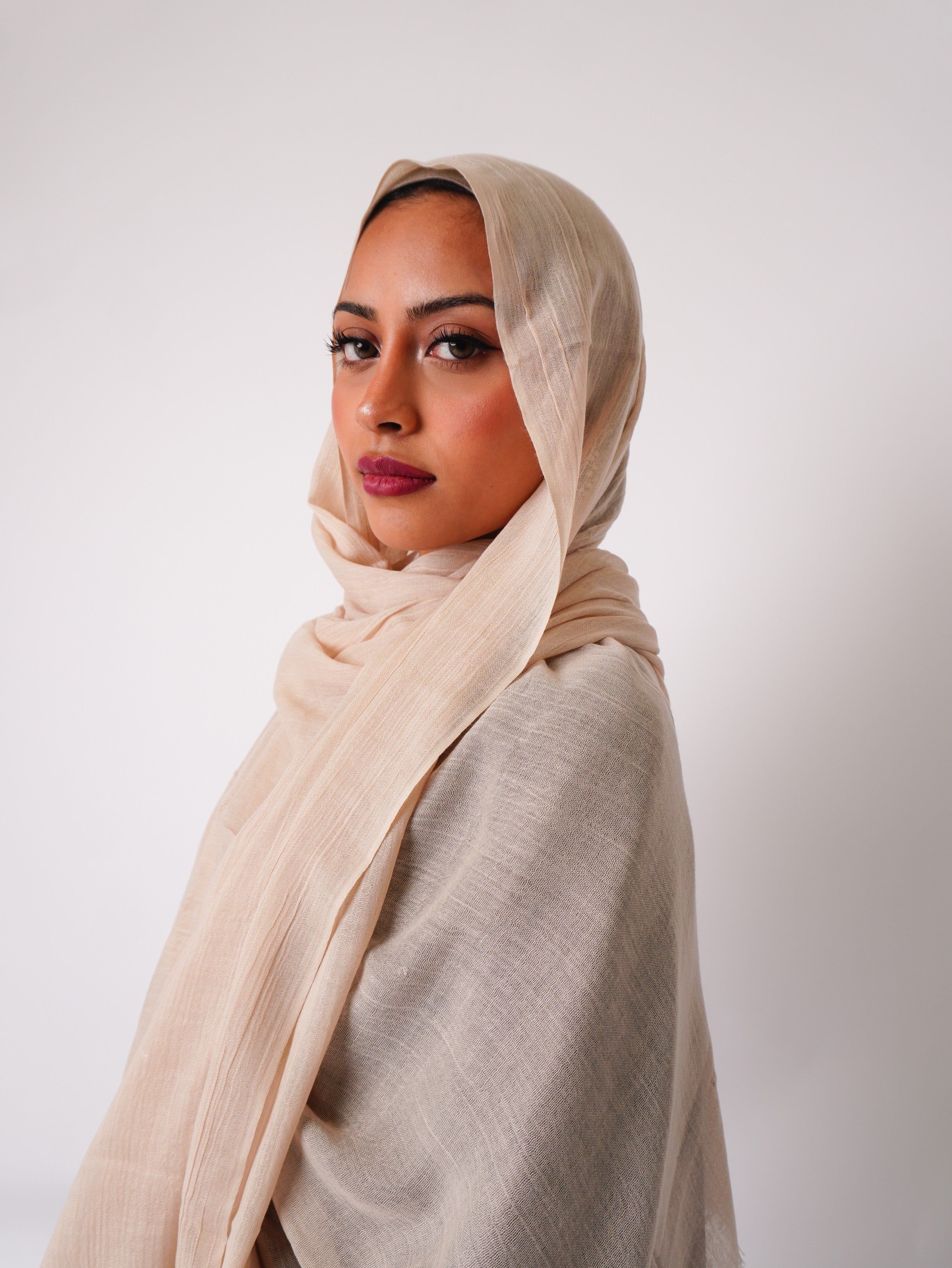 Lux Cream Premium Soft Modal Hijab