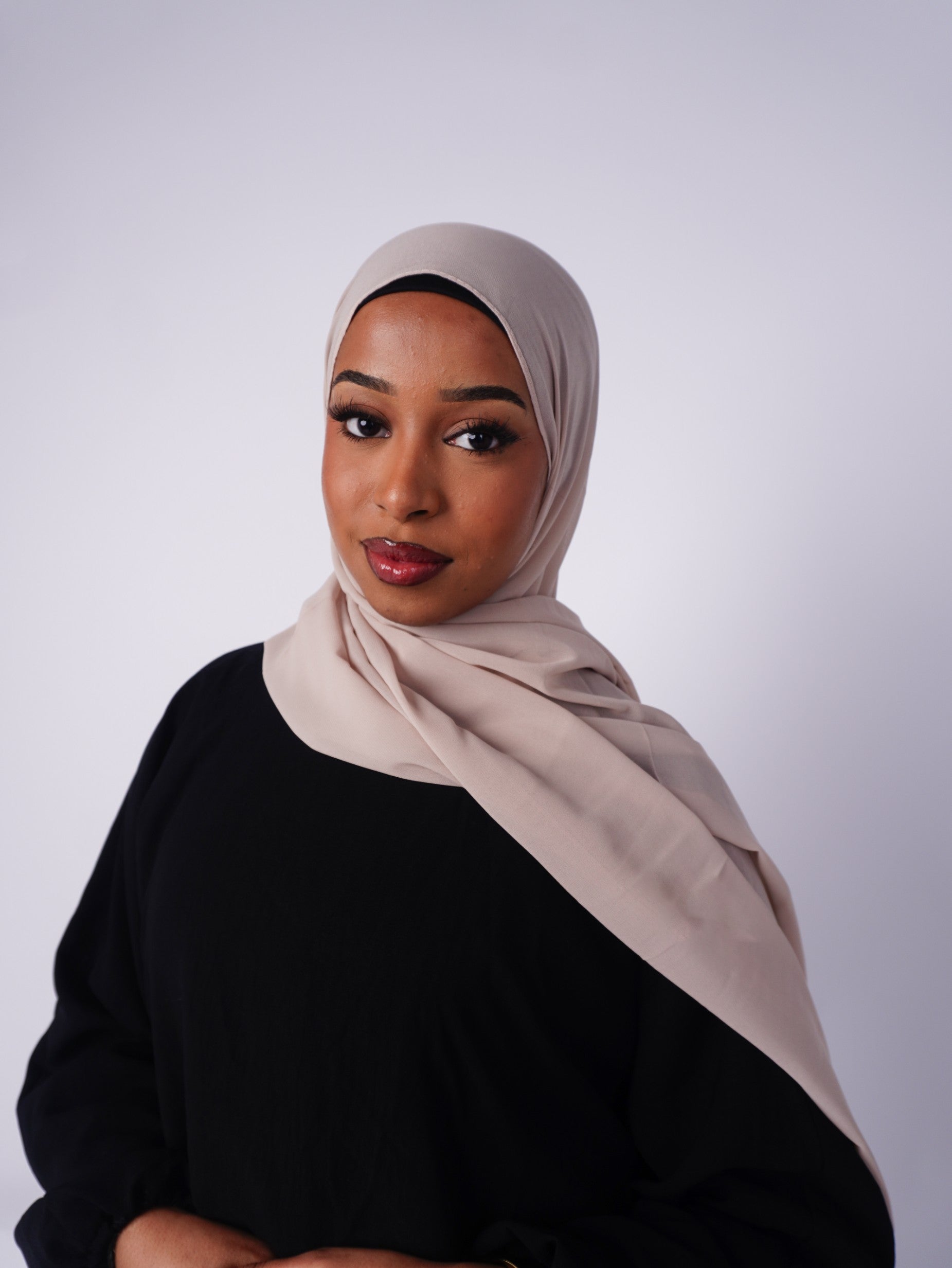 Chiffon Hijab - Sand