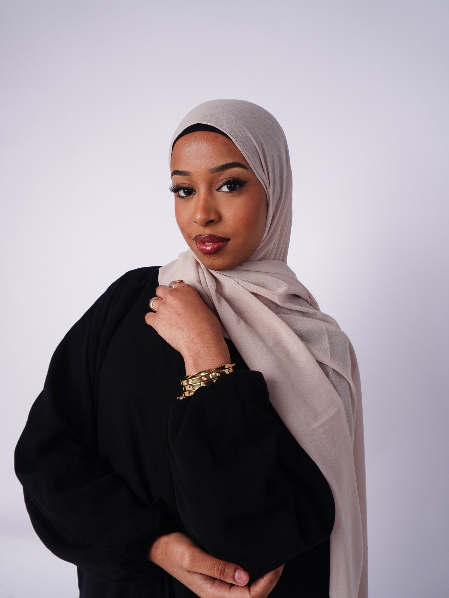 Chiffon Hijab - Sand