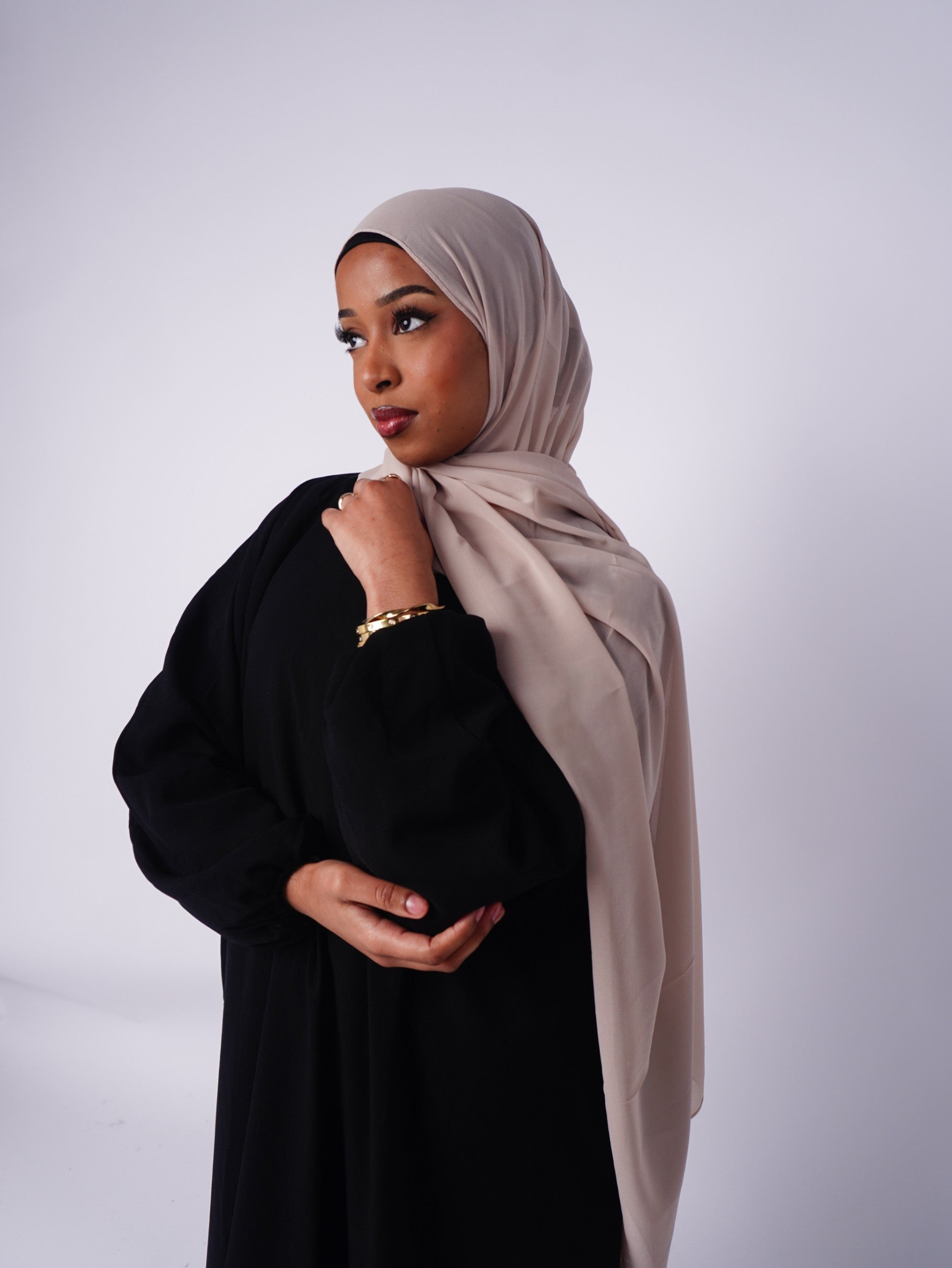 Chiffon Hijab - Sand