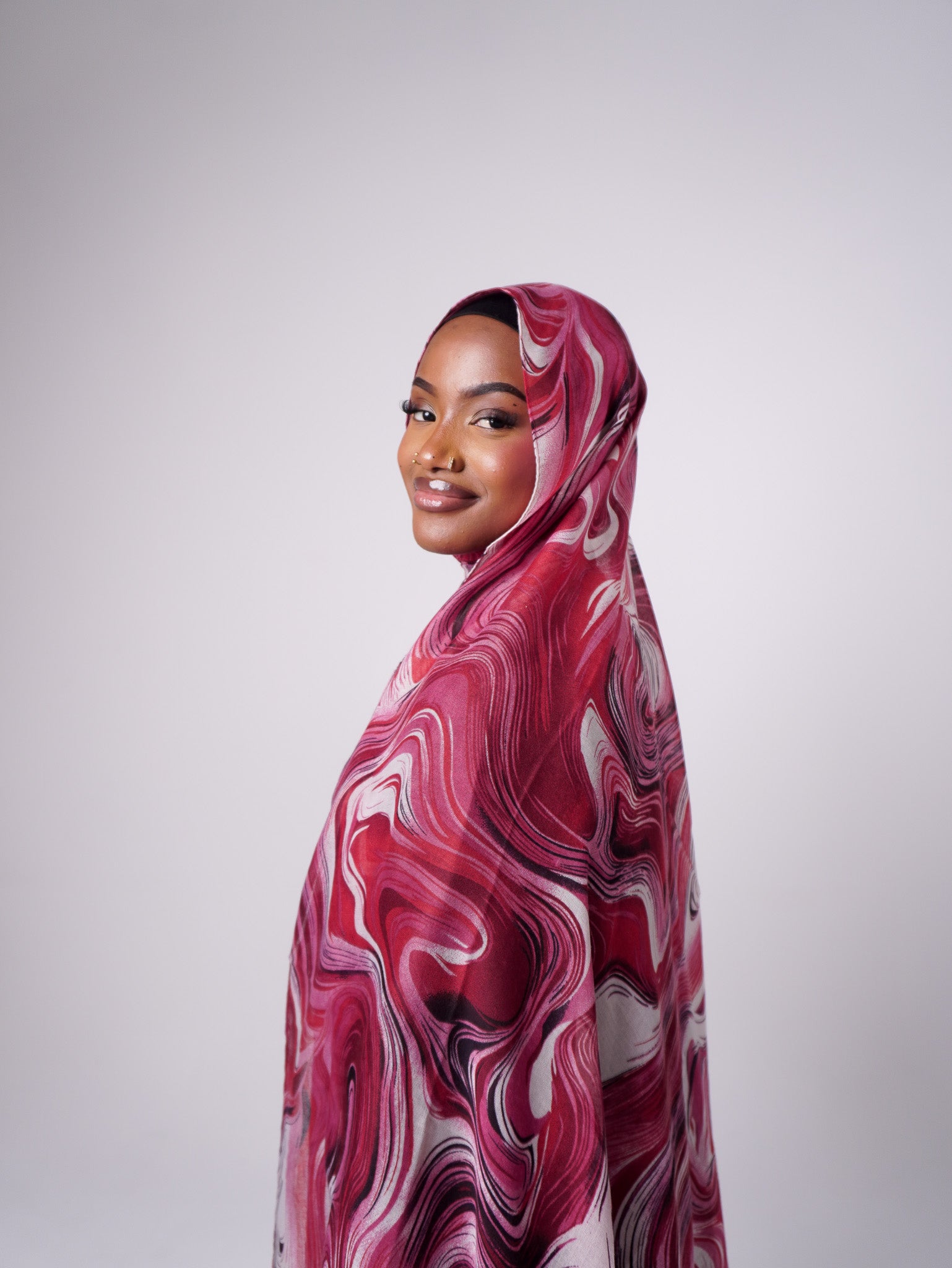 Stone & Planet Style Hijab