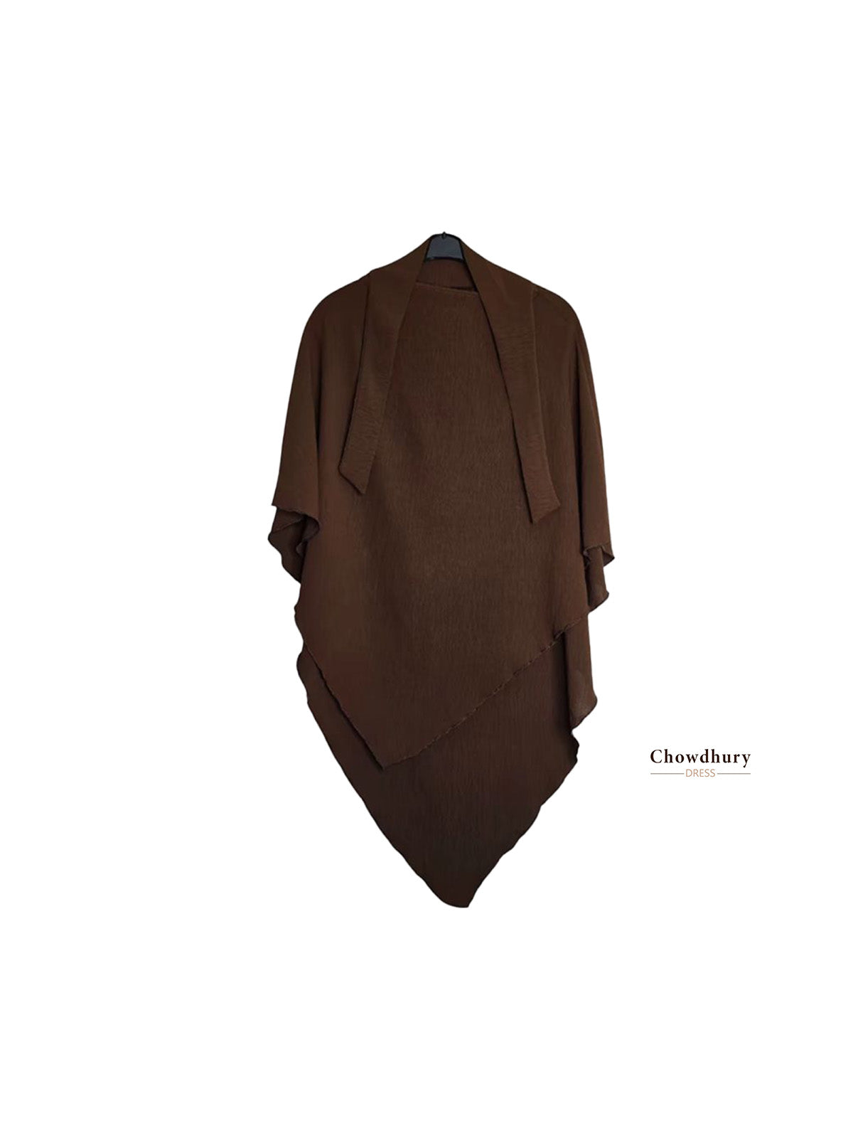 Khimar Top Only Soft Crush Fabric with Niqab Feature