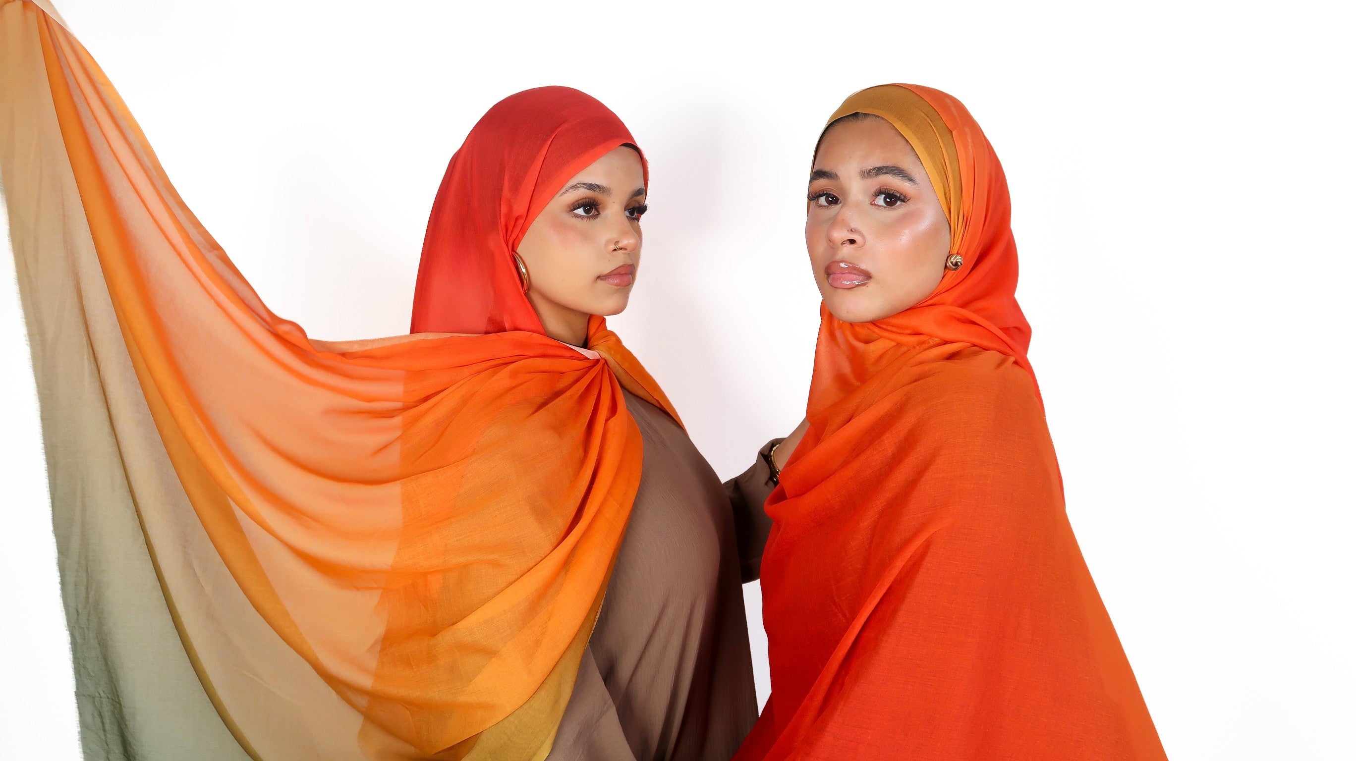 Mango Crush Ombre Hijab