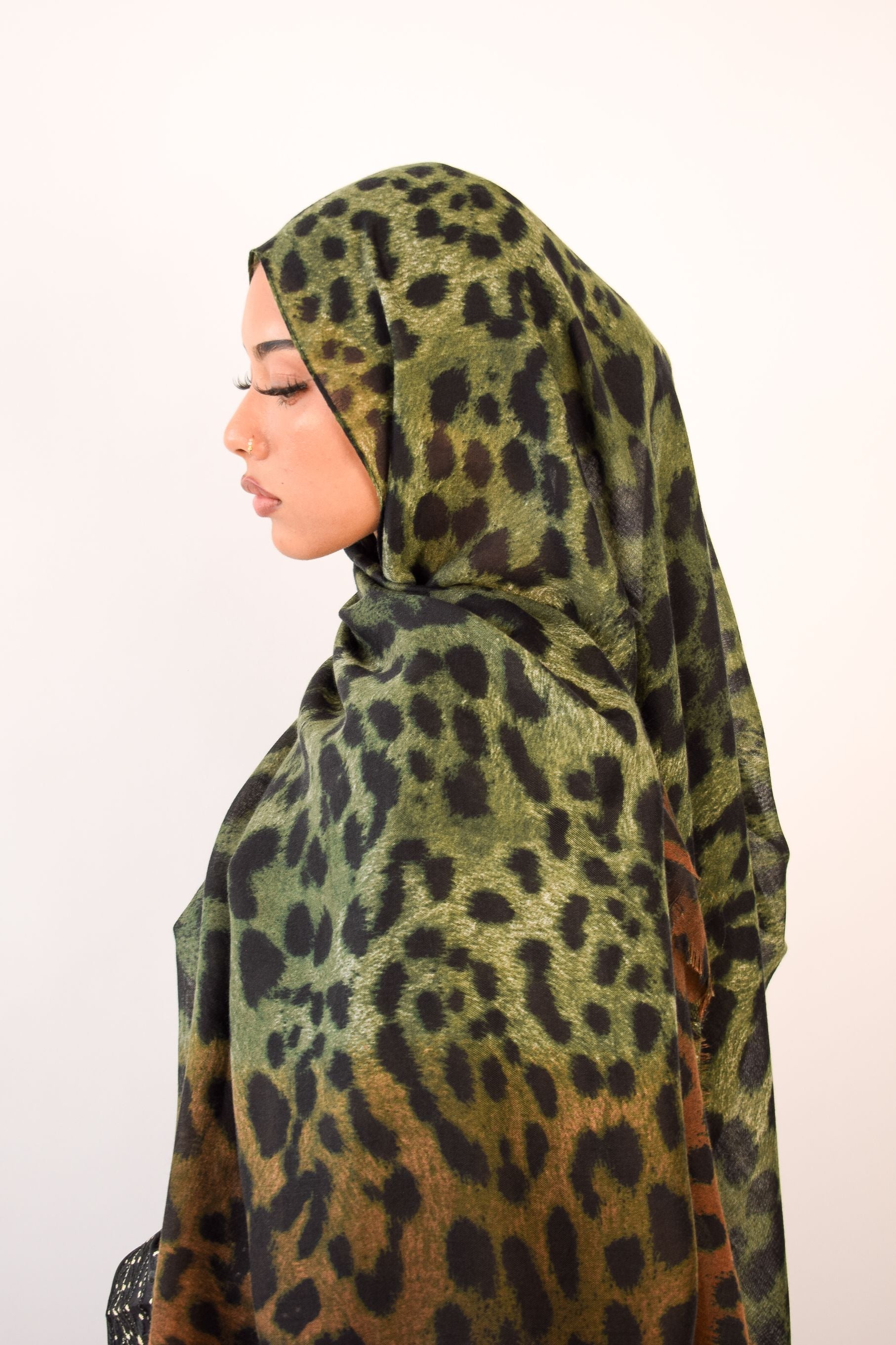 Jungle Mirage Printed Modal Hijab