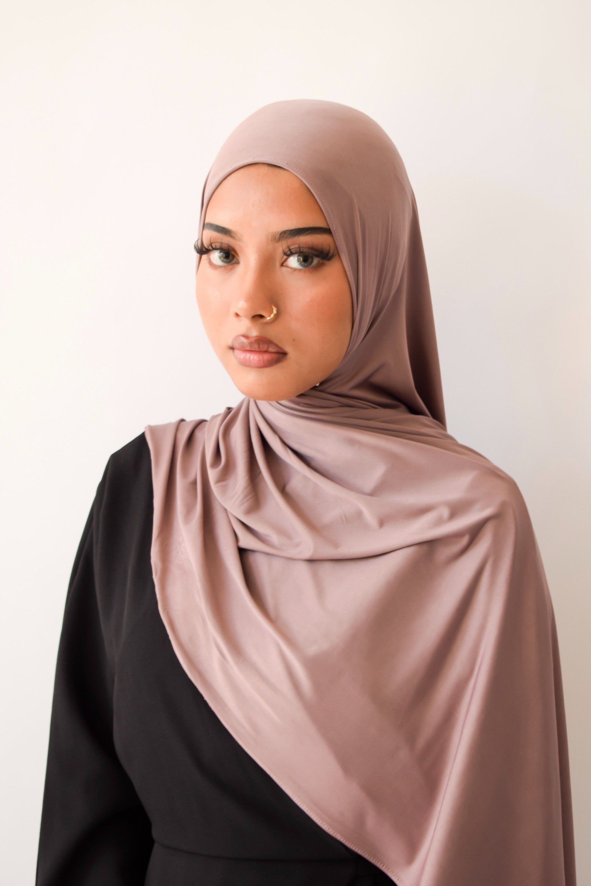 Taro liquid jersey hijab
