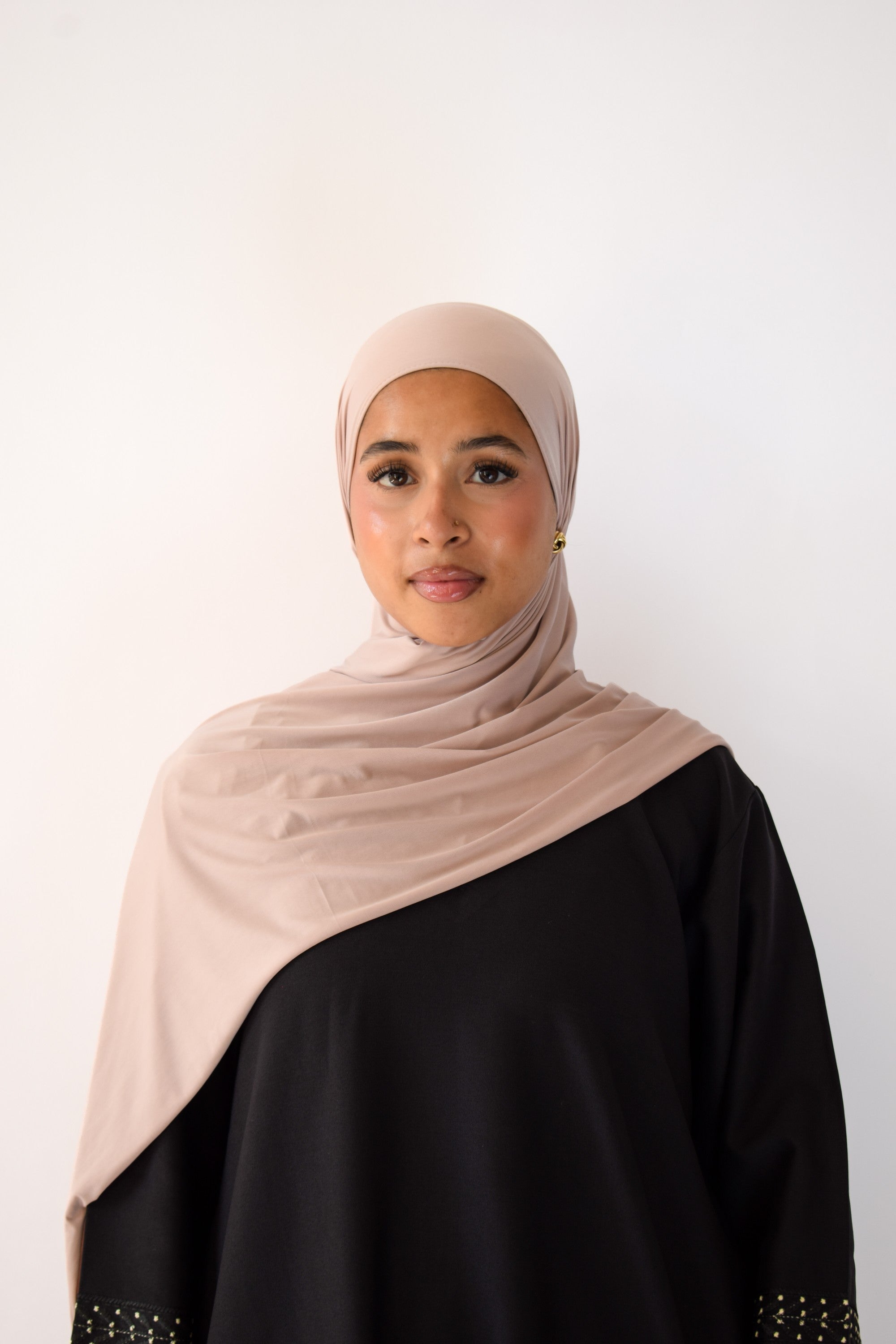 Rosewater liquid jersey hijab