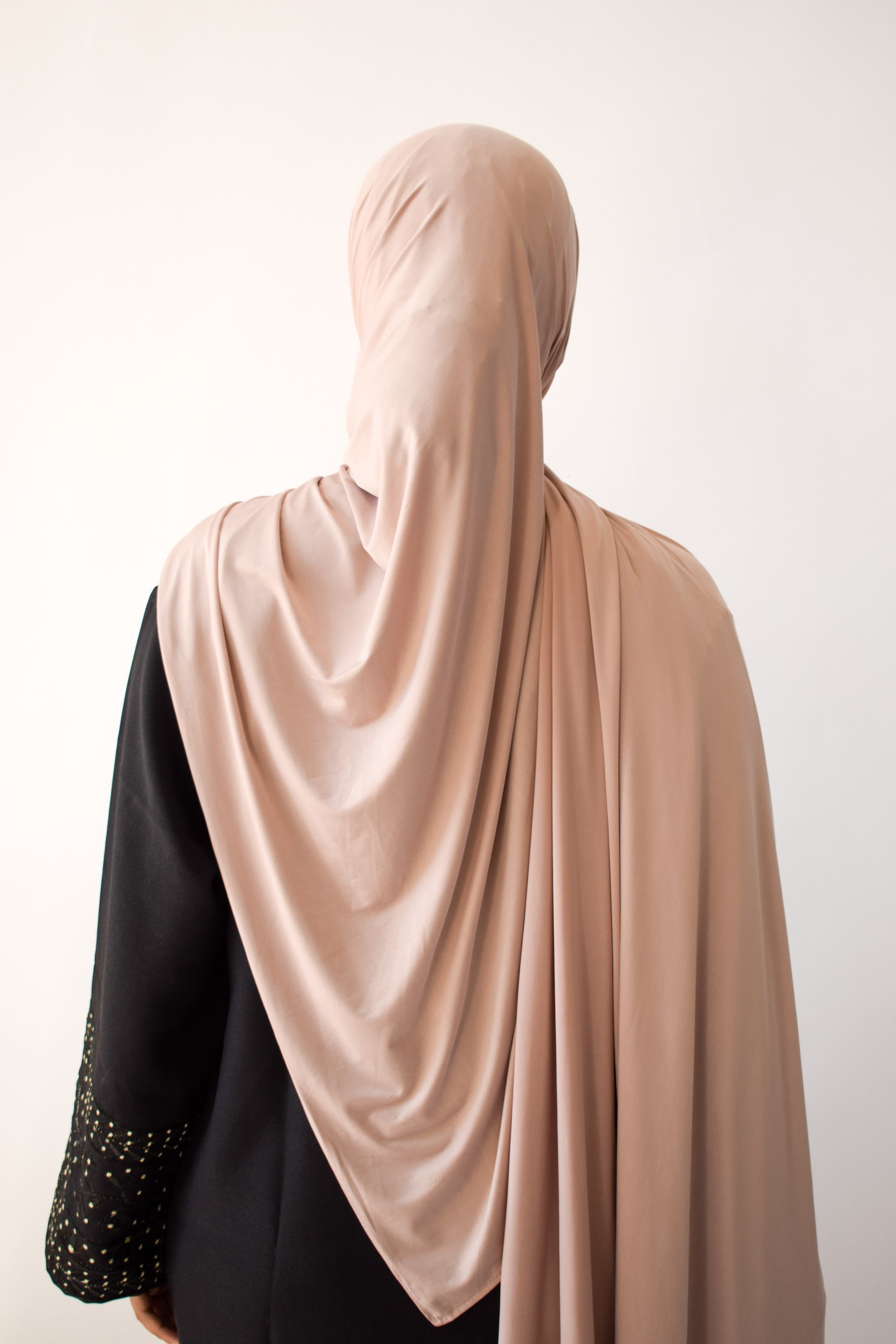Rosewater soft liquid jersey hijab