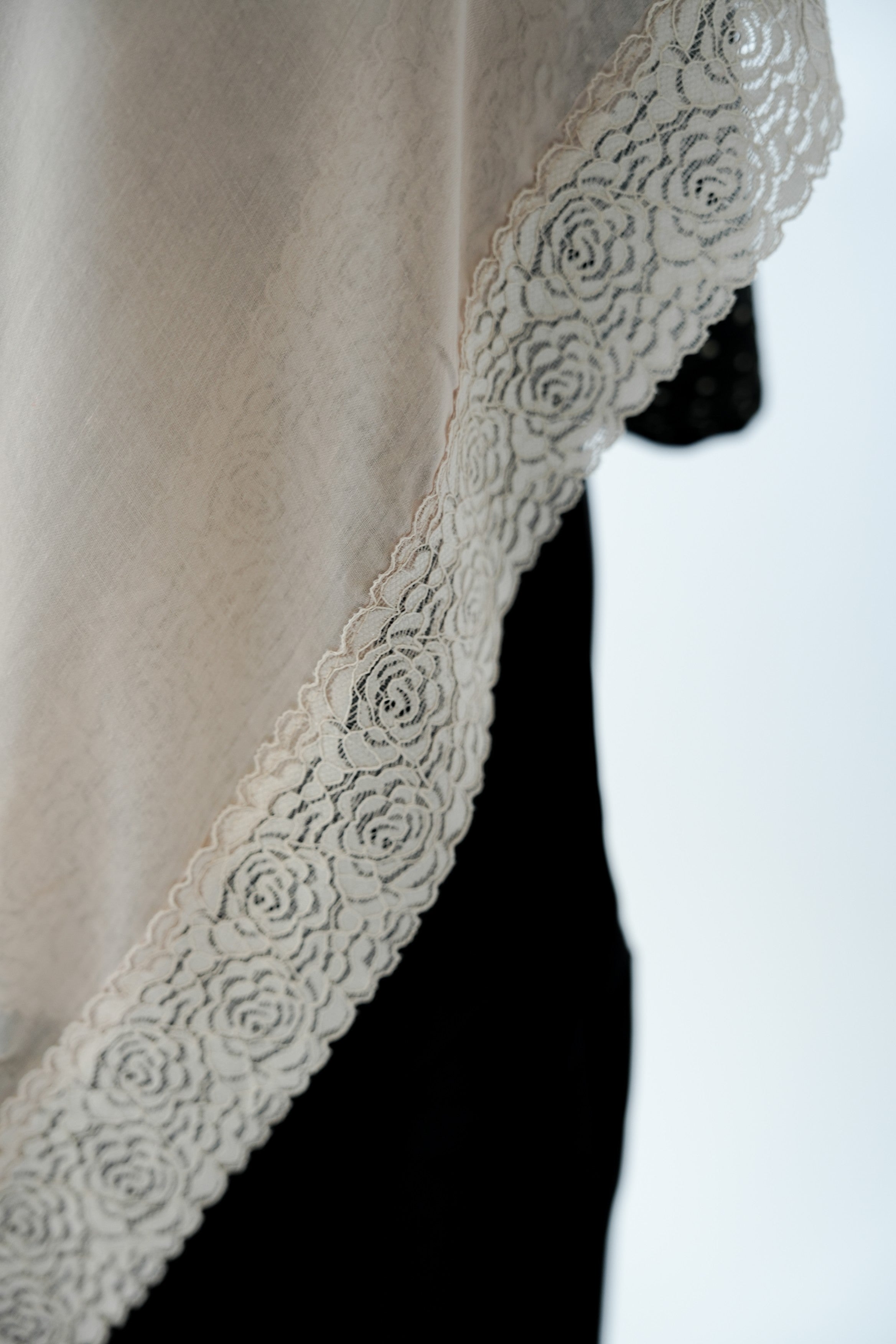 Latte Lace Modal Hijab