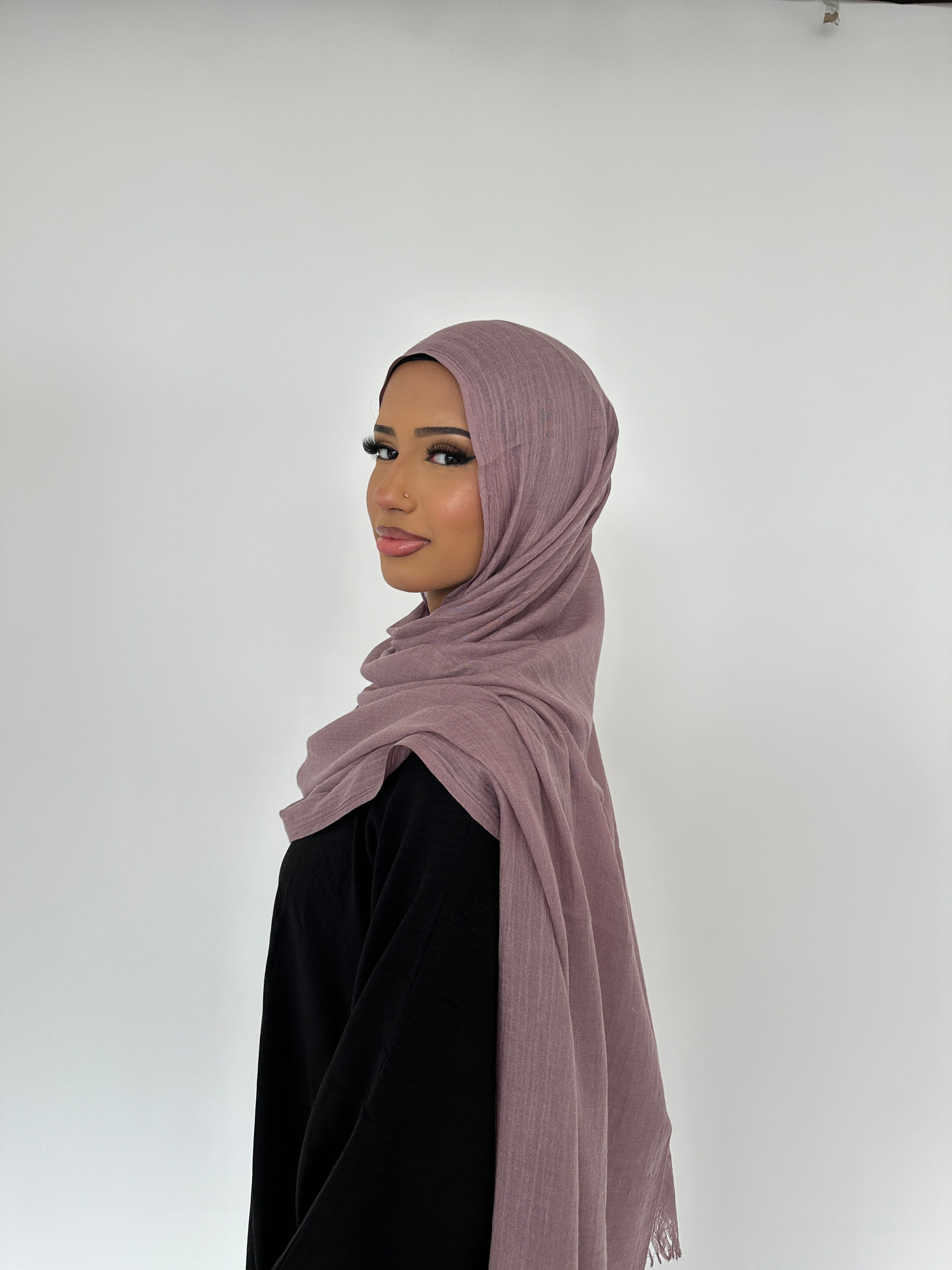 Mauve Premium Soft Modal Hijab