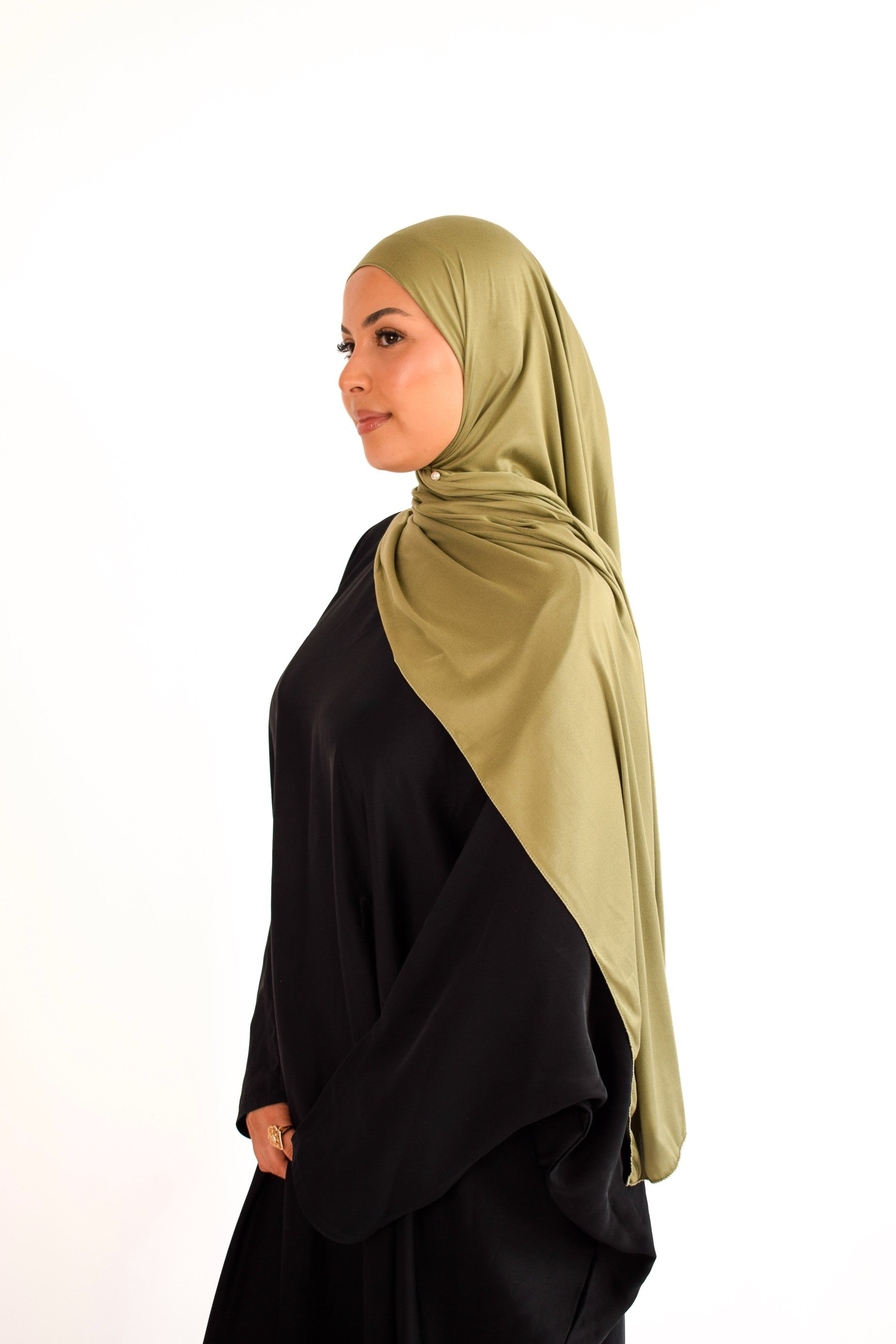 Flat Fit Cotton Jersey Hijab Soft & Stretchy