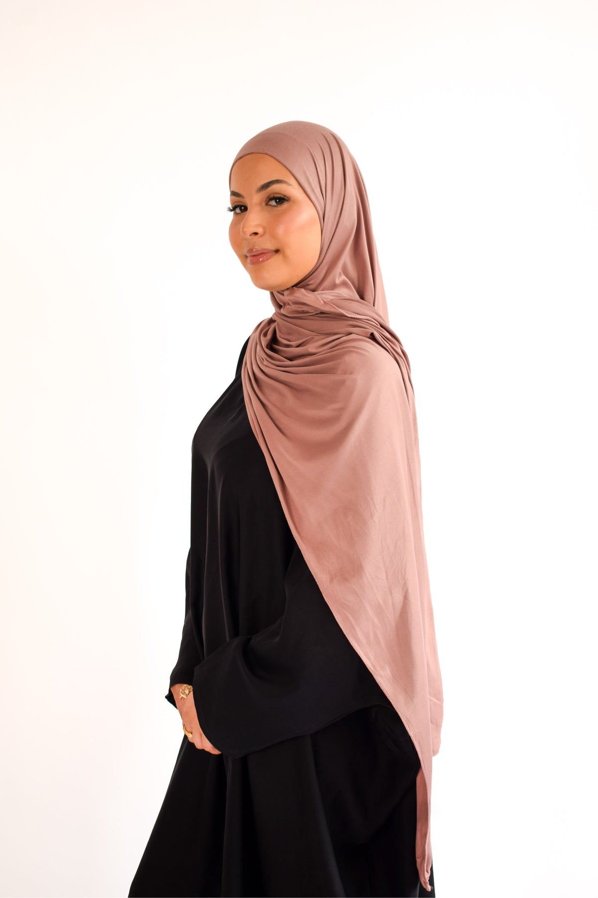 Flat Fit Cotton Jersey Hijab Soft & Stretchy
