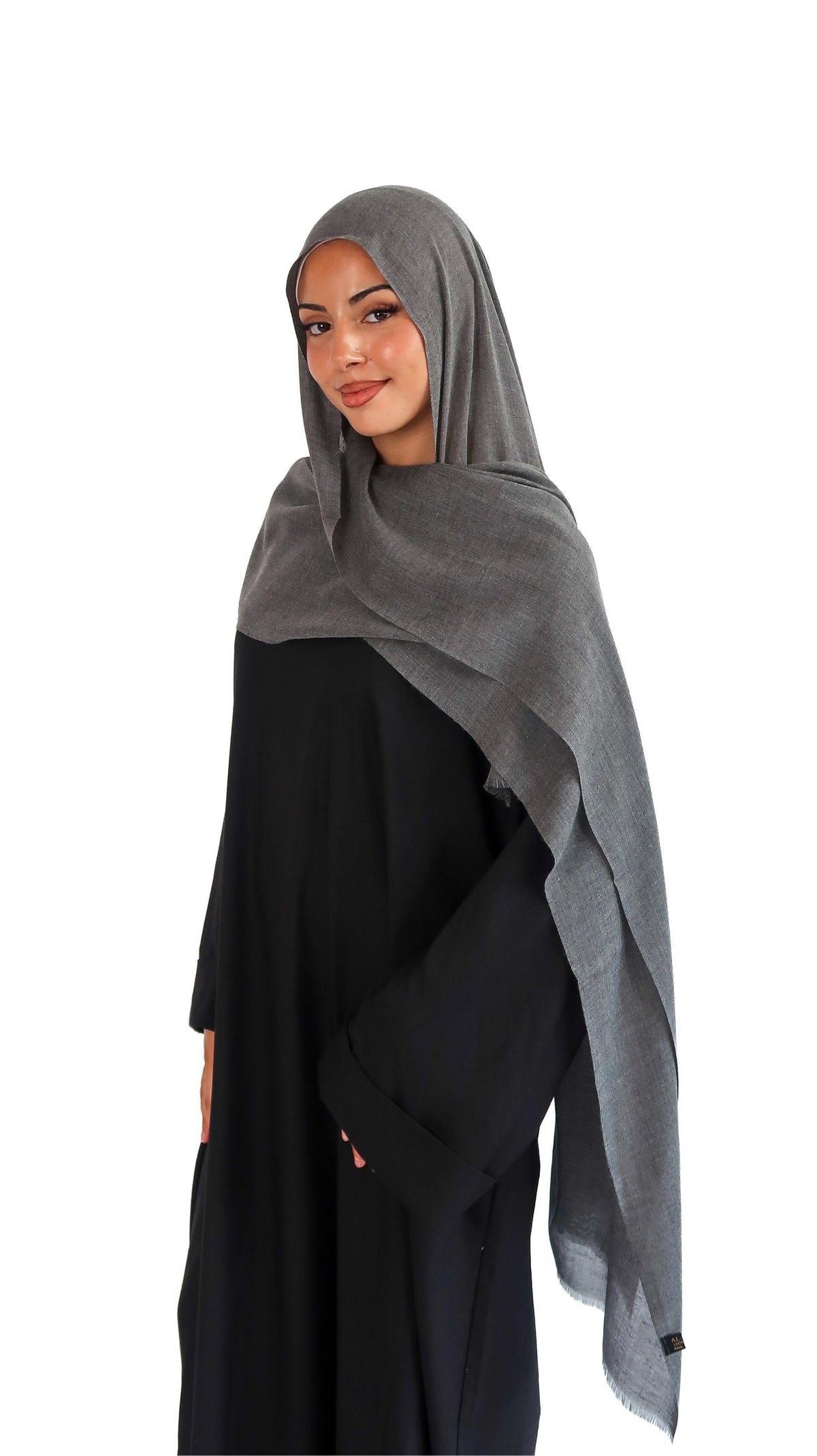 Charcoal Premium Soft Modal Hijab