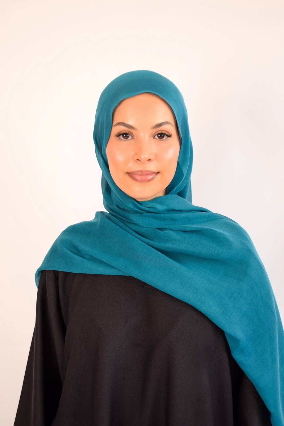 Teal Premium Soft Modal Hijab