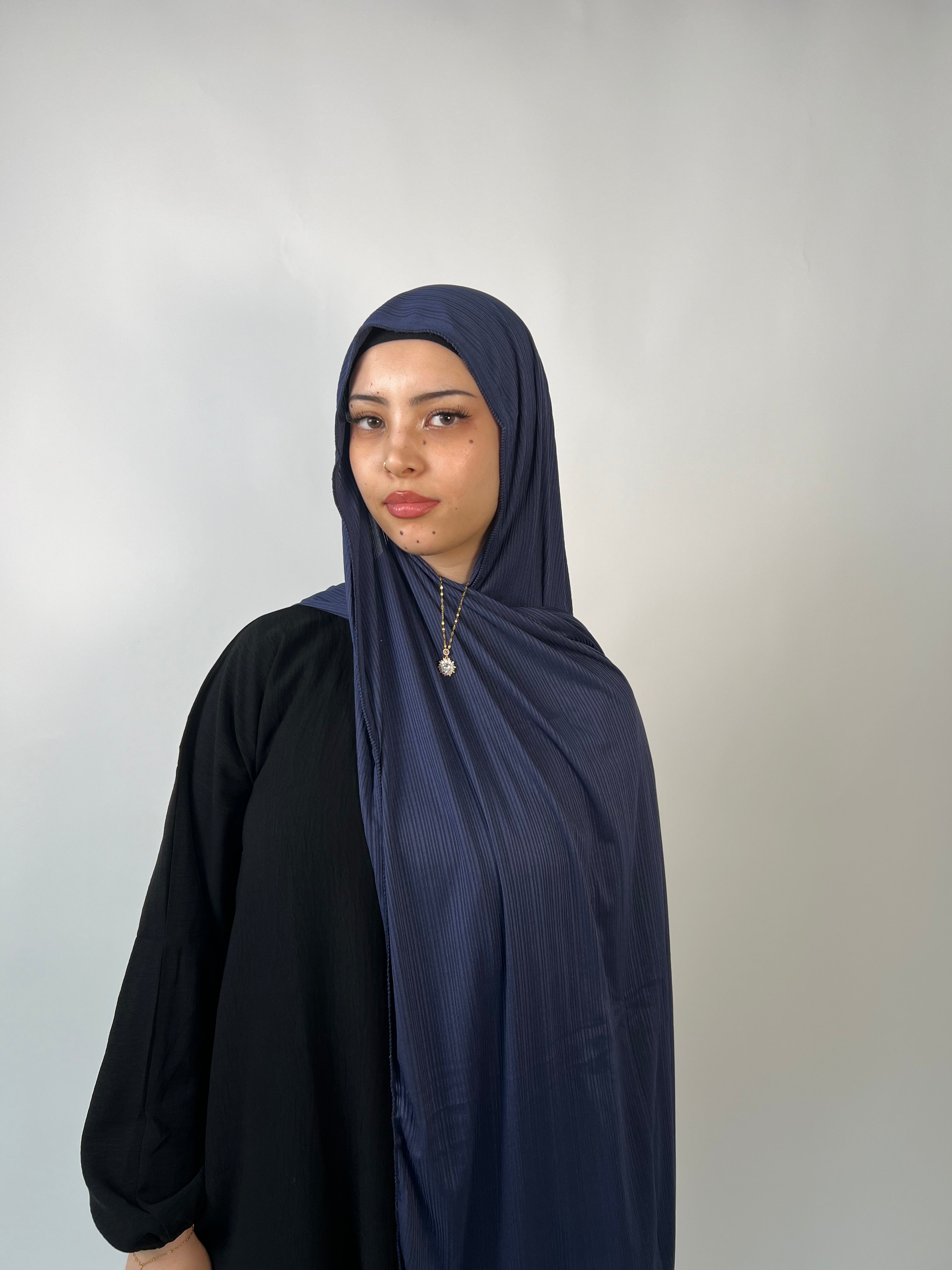 Ribbed Textured Jersey Hijab