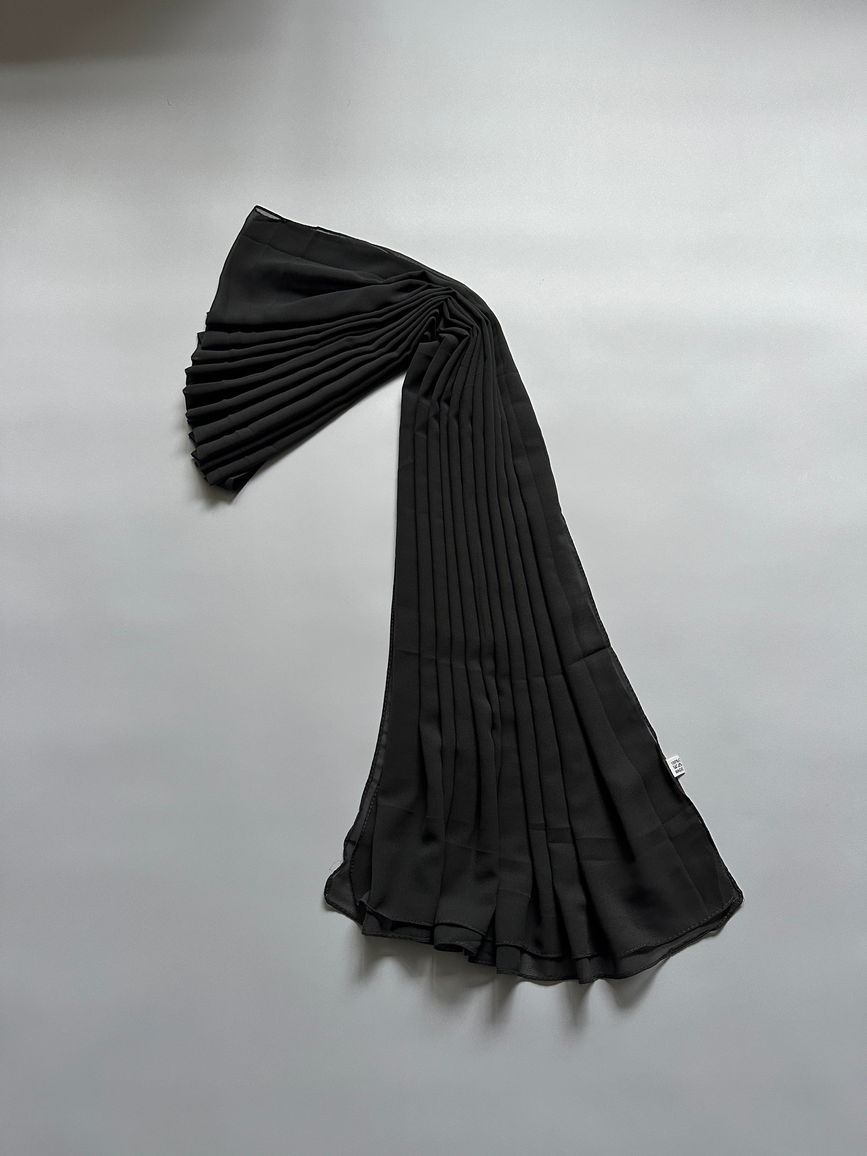 Chiffon Hijab - Graphite Grey
