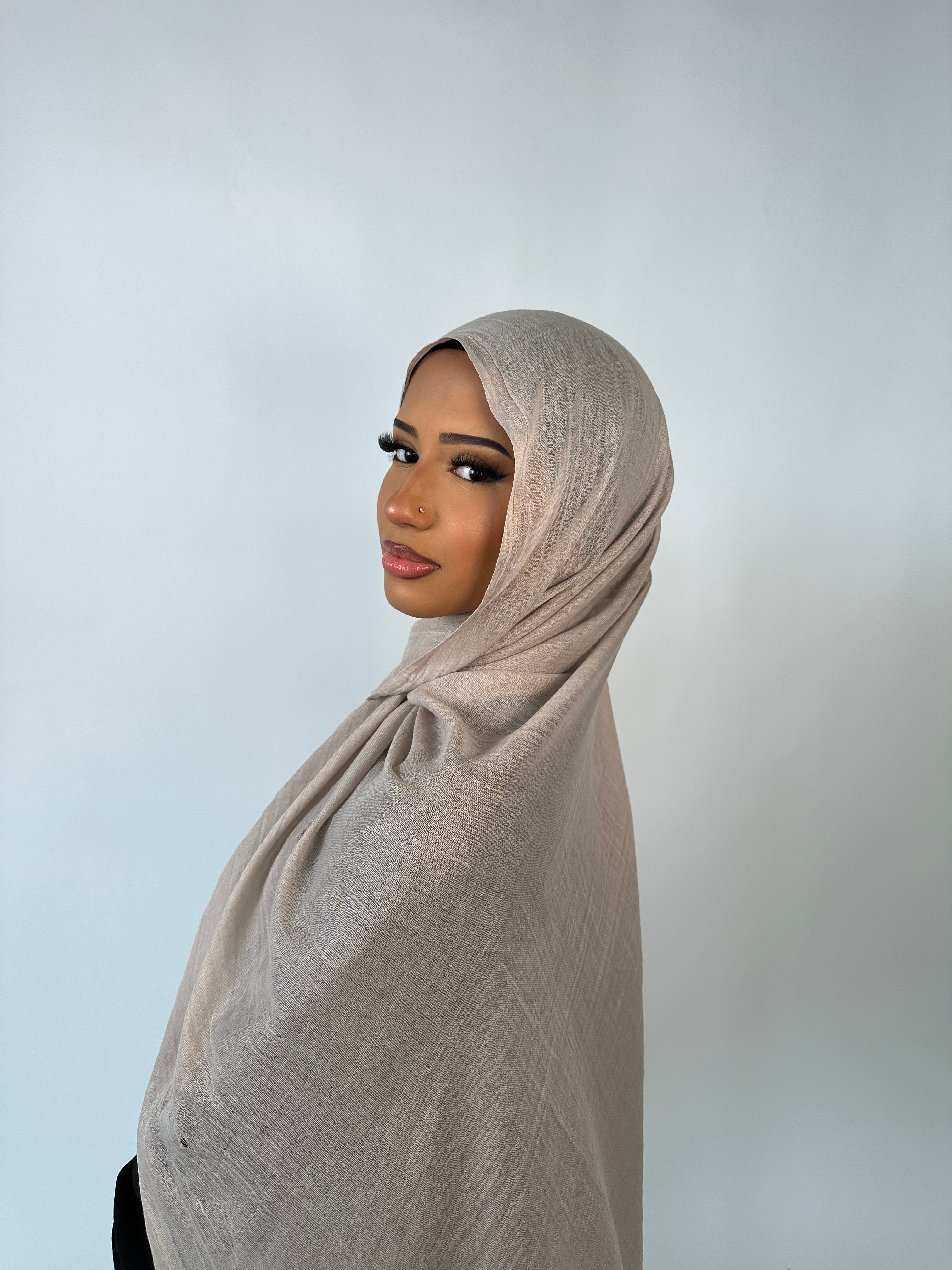 Nude Premium Soft Modal Hijab