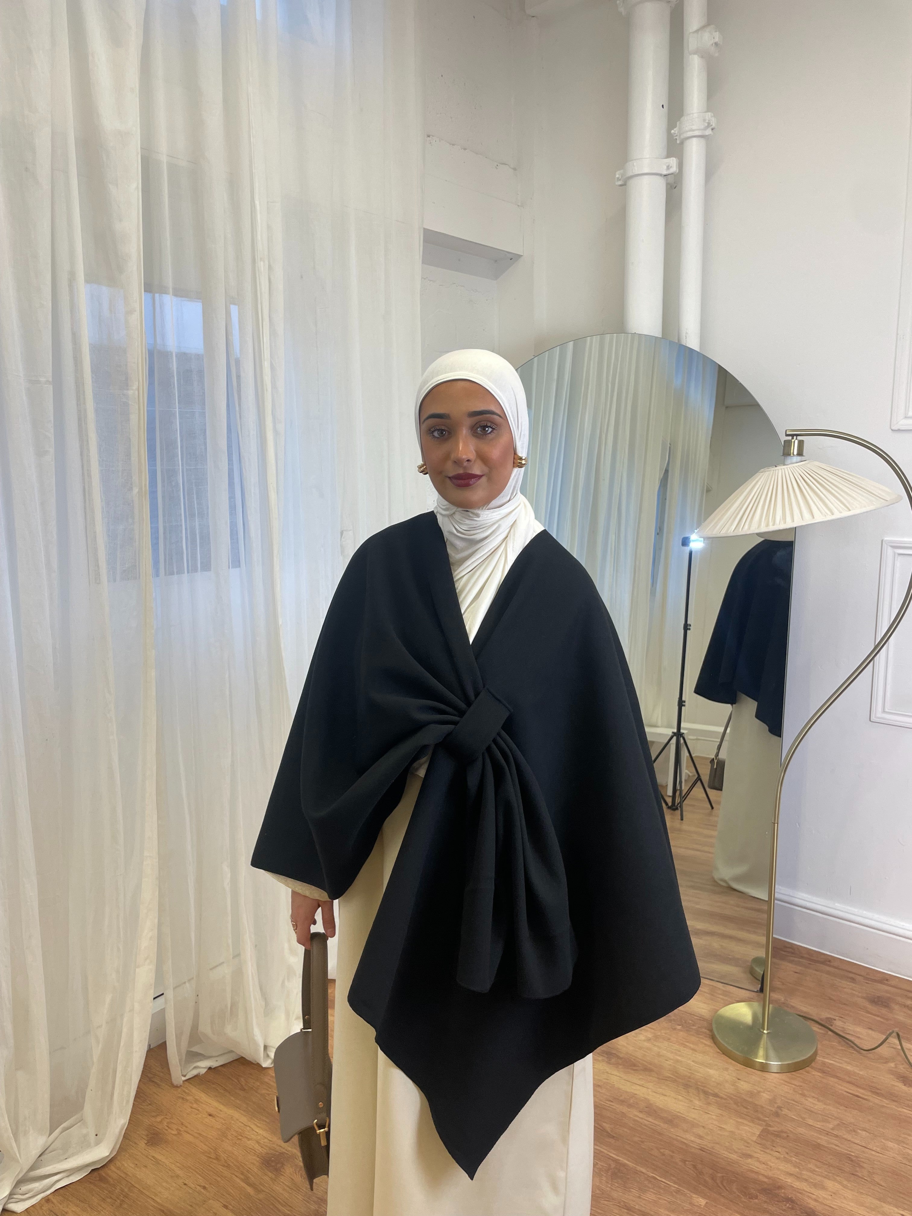 Side Wrap Kimono Cape Top