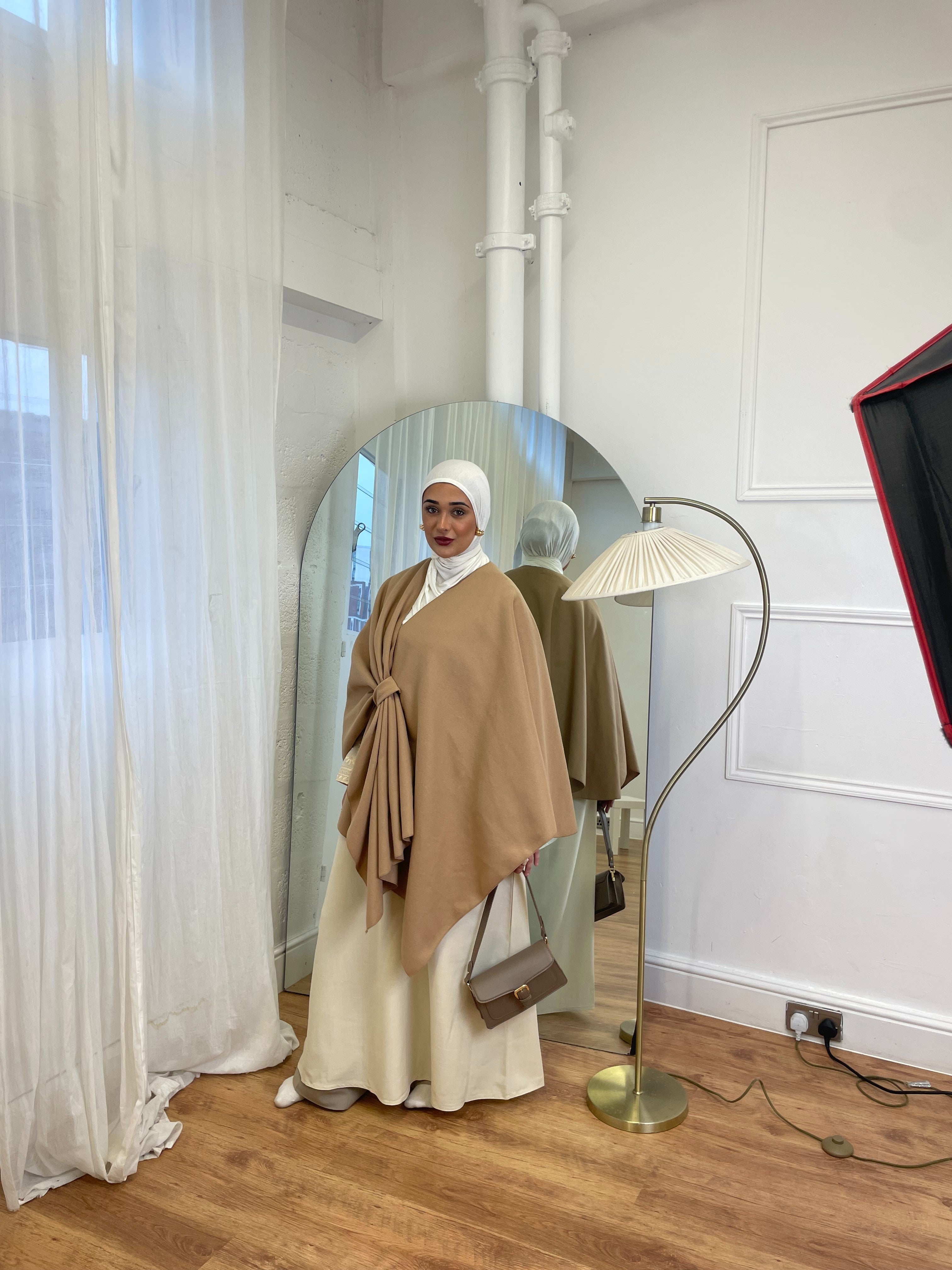 Side Wrap Kimono Cape Top