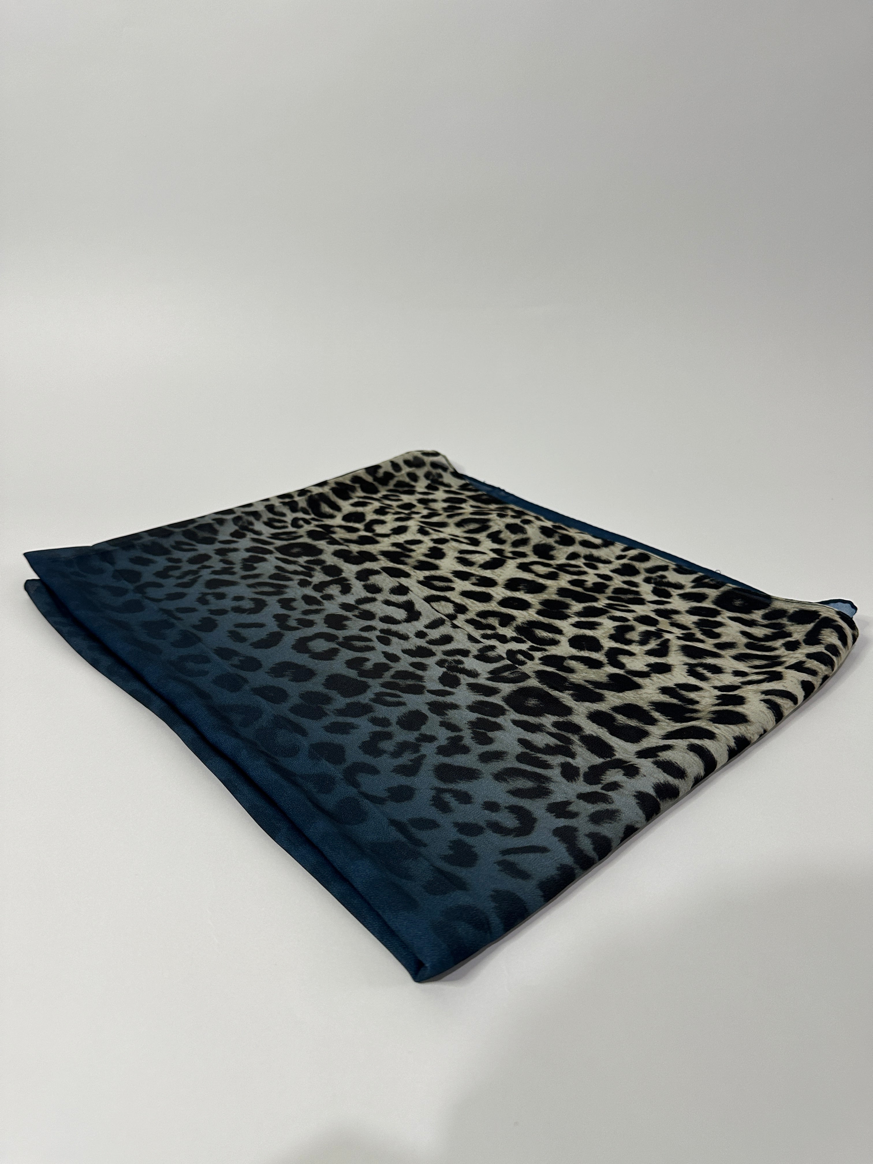 Leopard Ombre Printed Chiffon