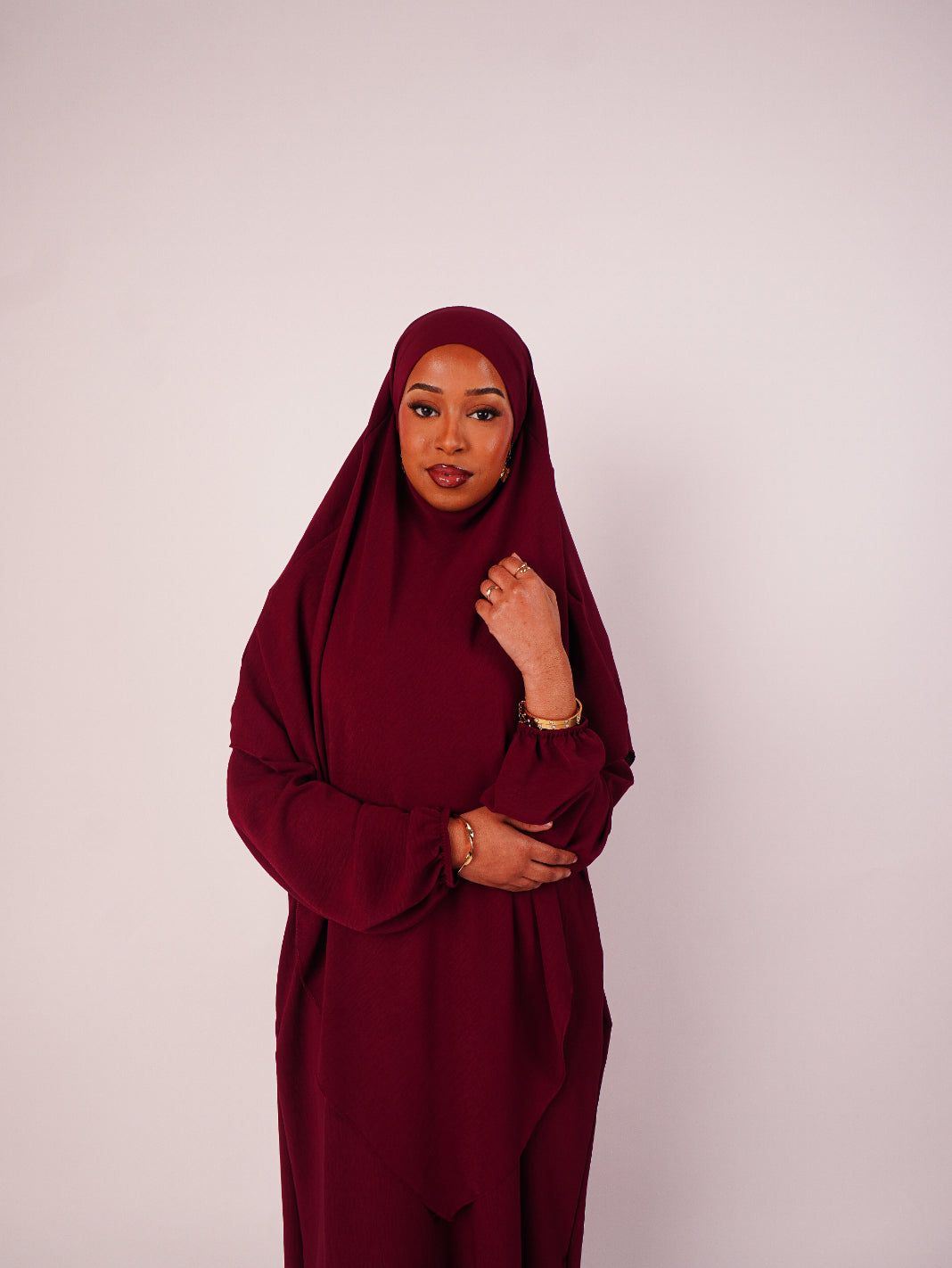 Khimar Set Ruby