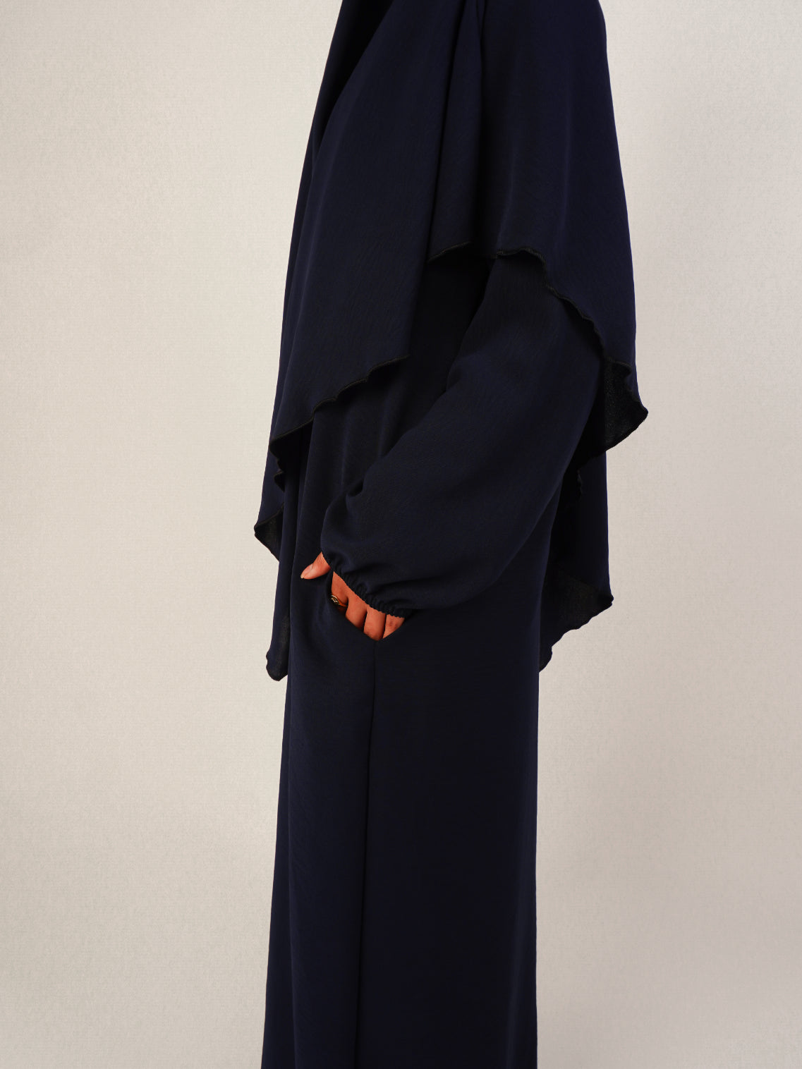 Khimar Set Navy