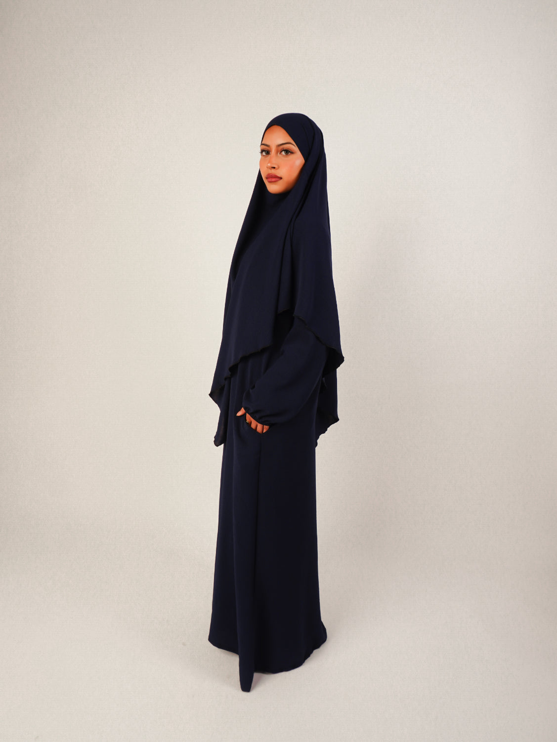 Khimar Set Navy