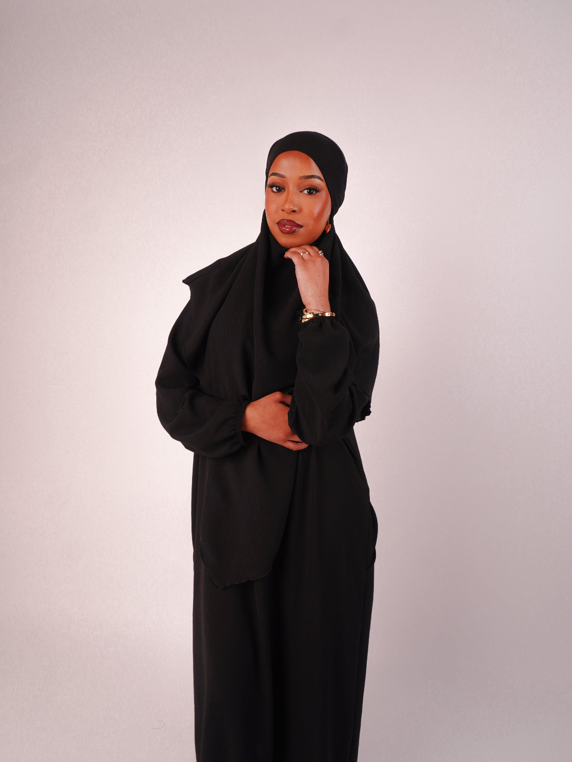 Two Piece Khimar Set