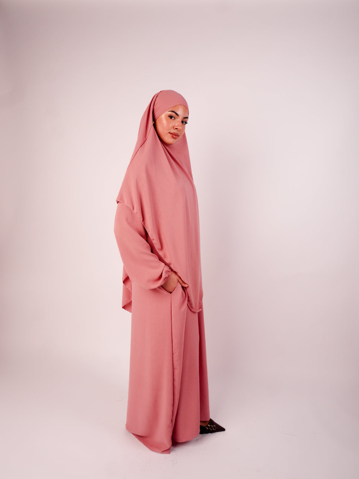 Khimar Set Baby Pink