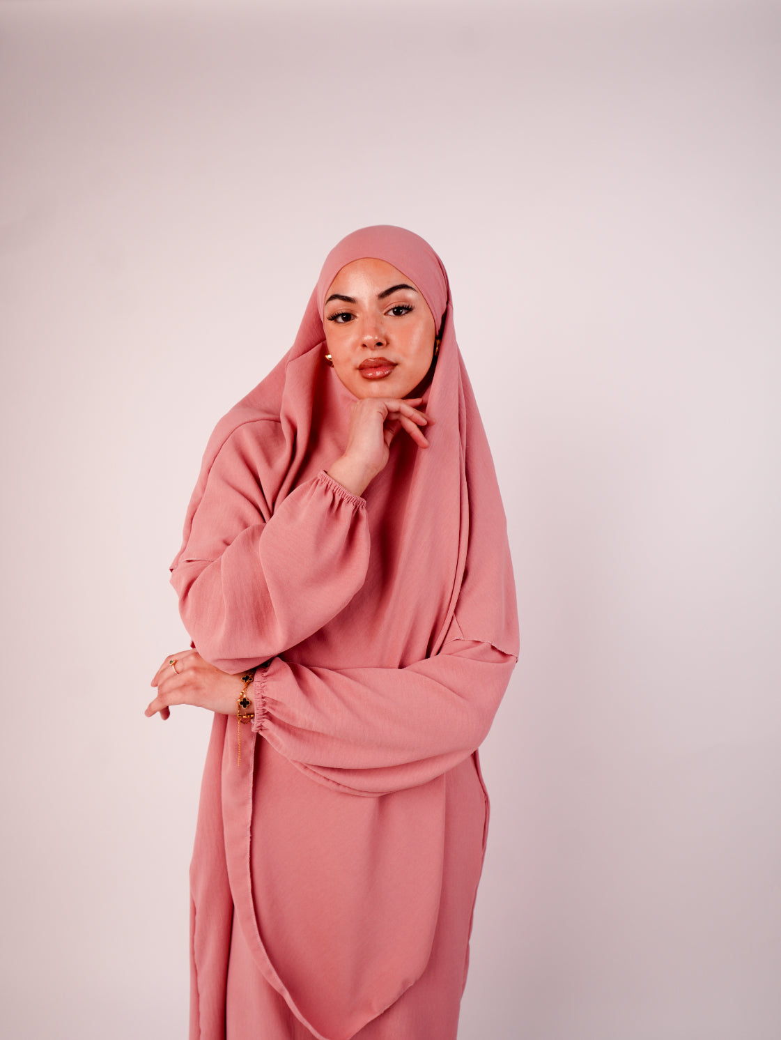 Khimar Set Baby Pink