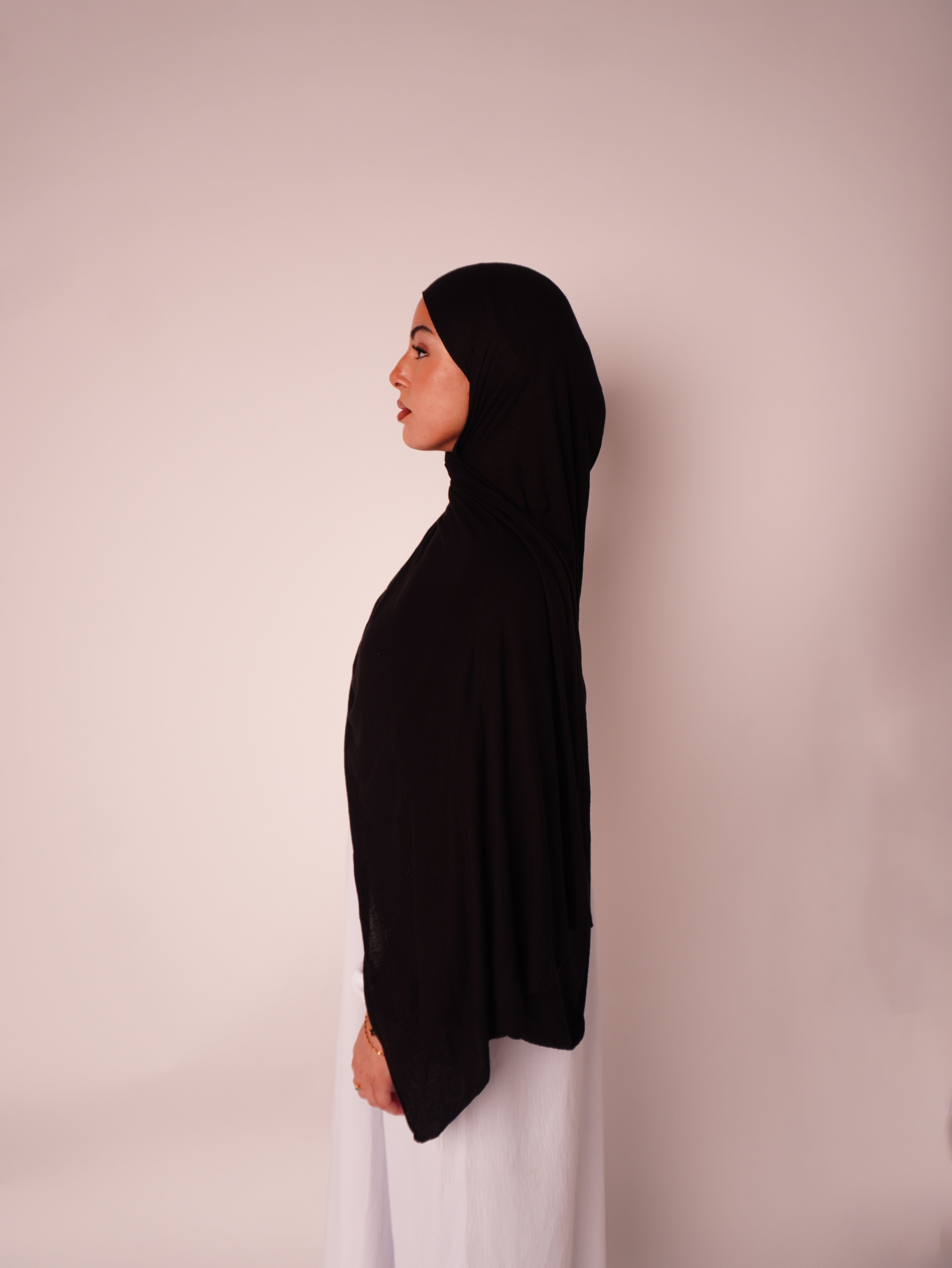 Black Jersey Hijab