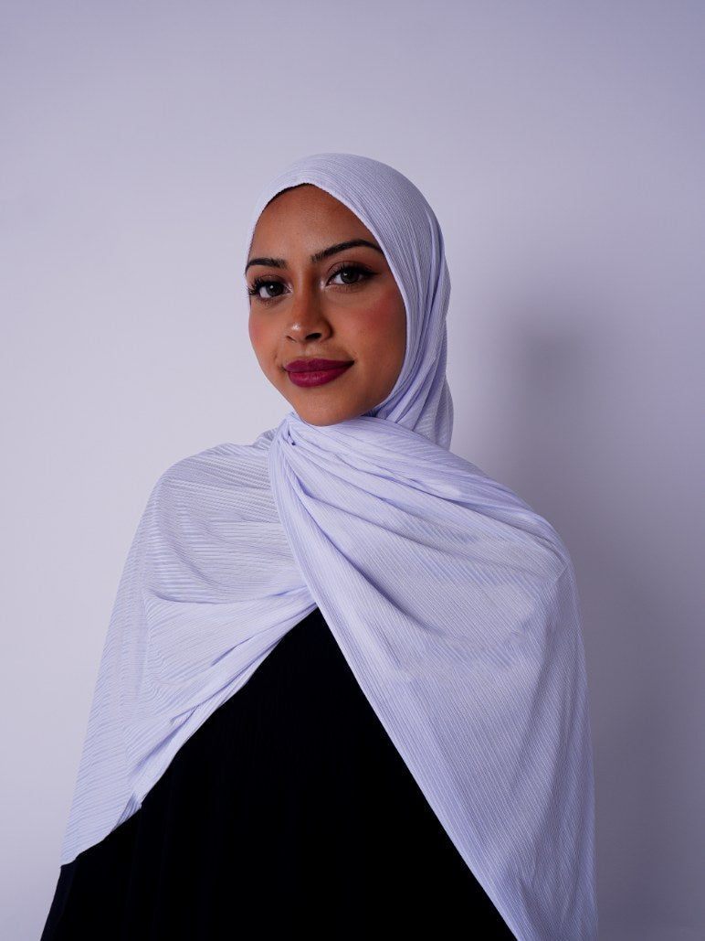 Ribbed Textured Jersey Hijab