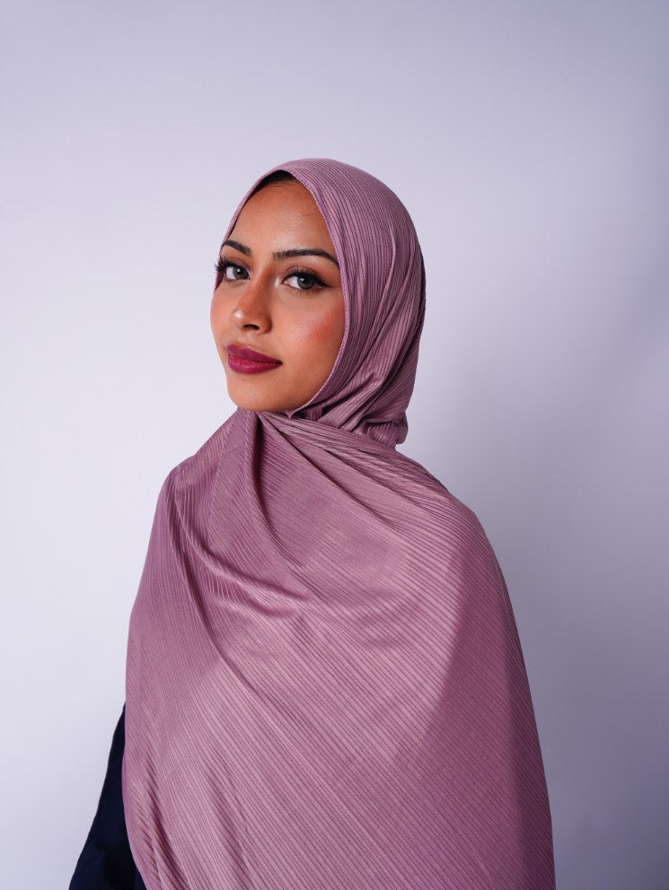 Ribbed Textured Jersey Hijab