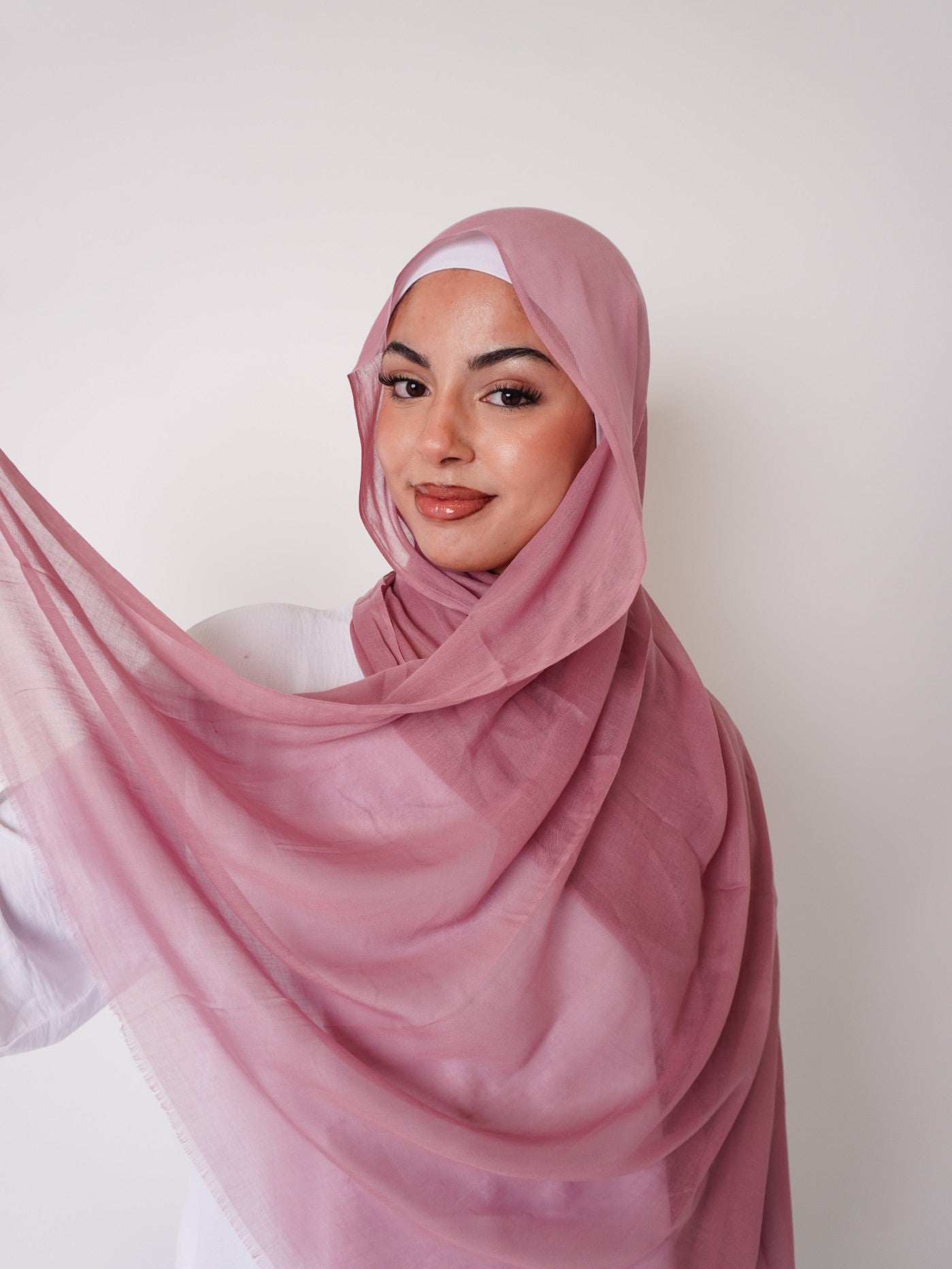 Plain Modal hijabs Standard 180x80cm