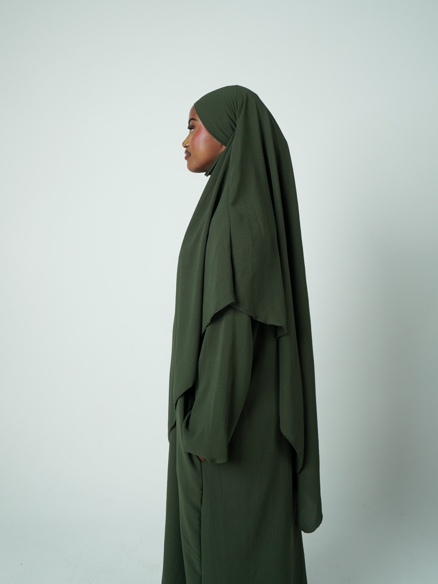 Khimar Set Khaki Green
