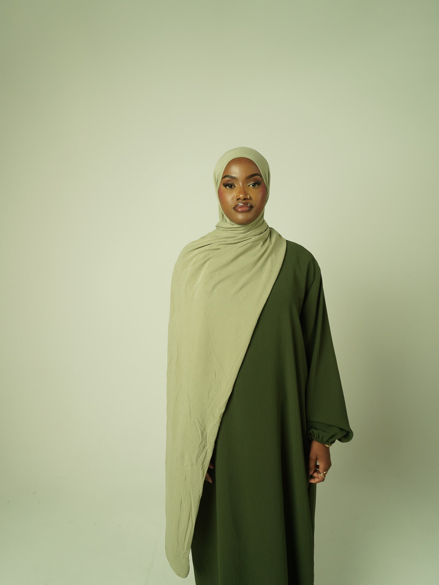Flat Fit Cotton Jersey Hijab Soft & Stretchy