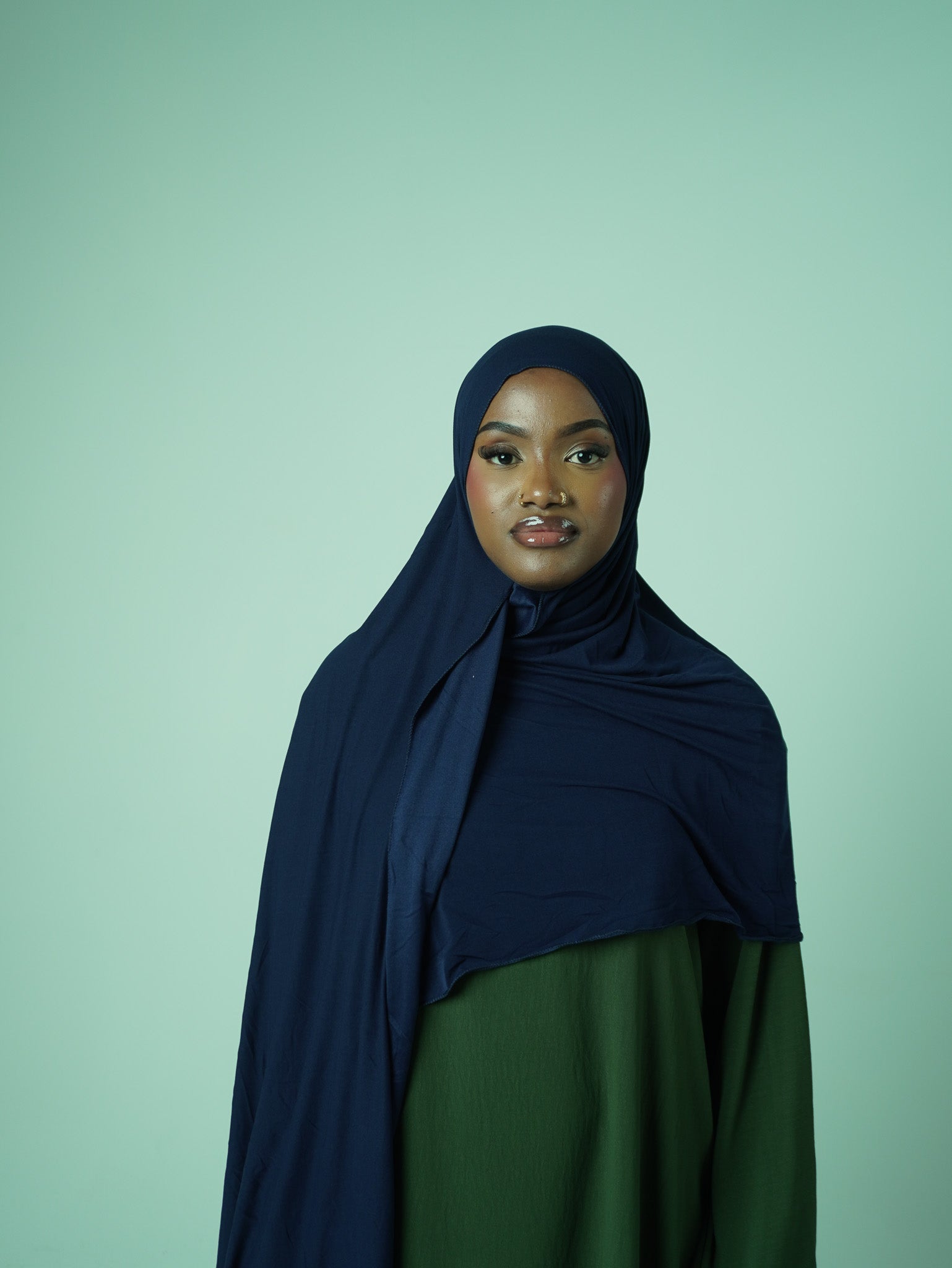 Flat Fit Cotton Jersey Hijab Soft & Stretchy