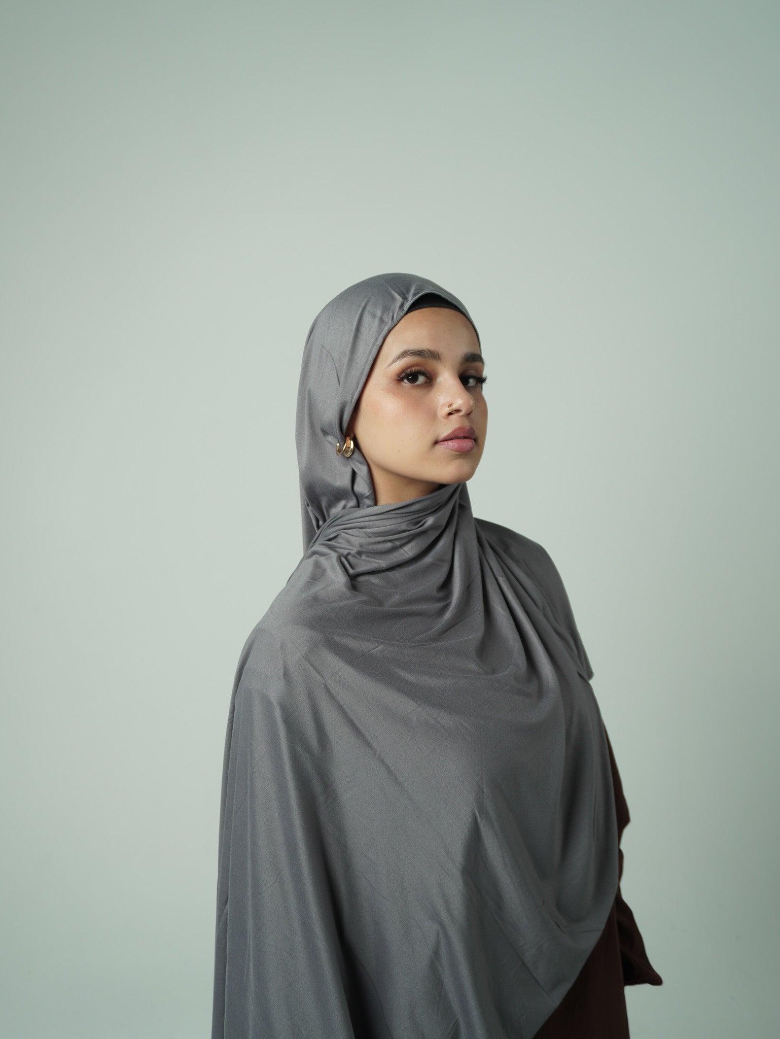 Flat Fit Cotton Jersey Hijab Soft & Stretchy