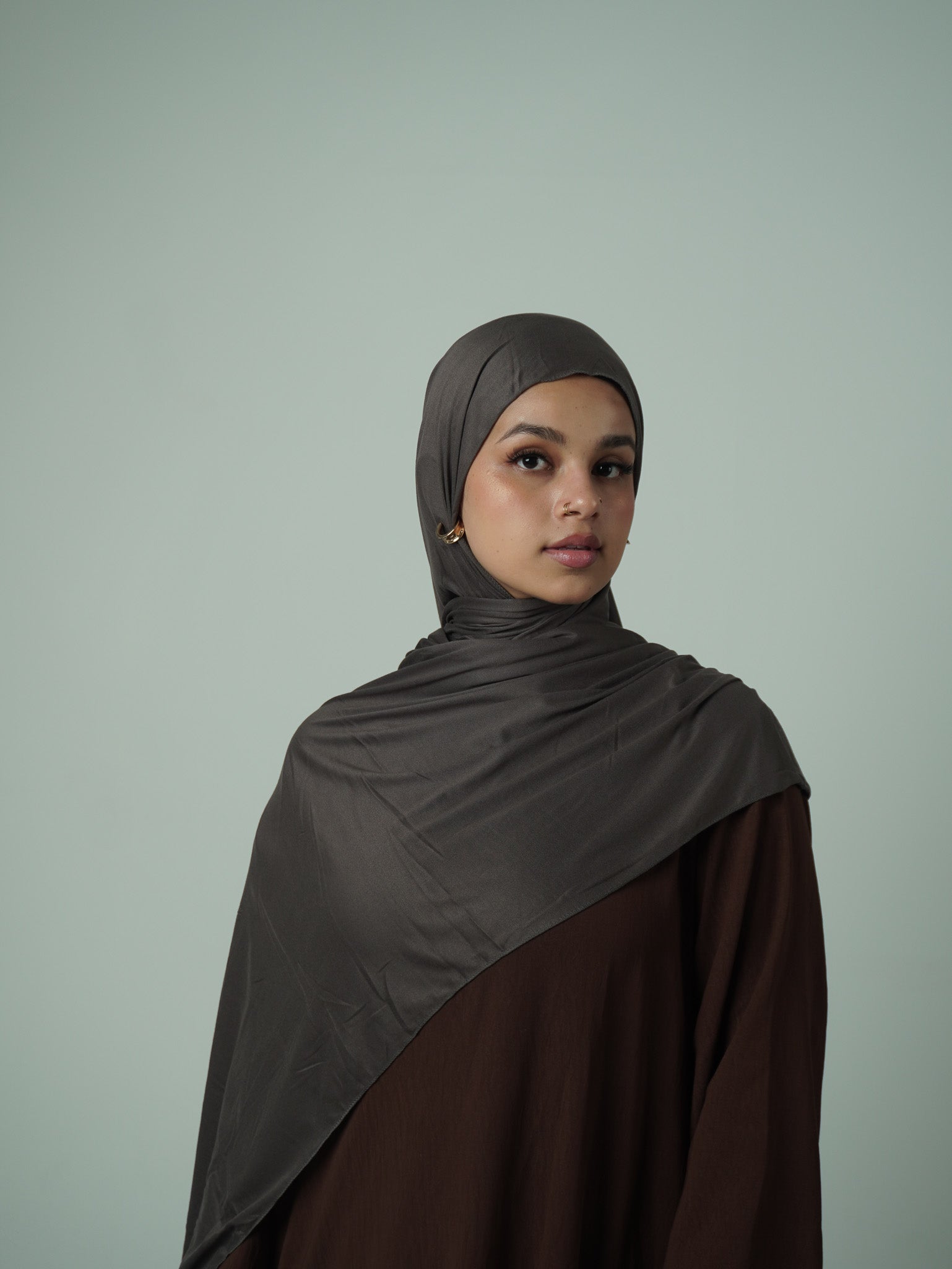 Flat Fit Cotton Jersey Hijab Soft & Stretchy