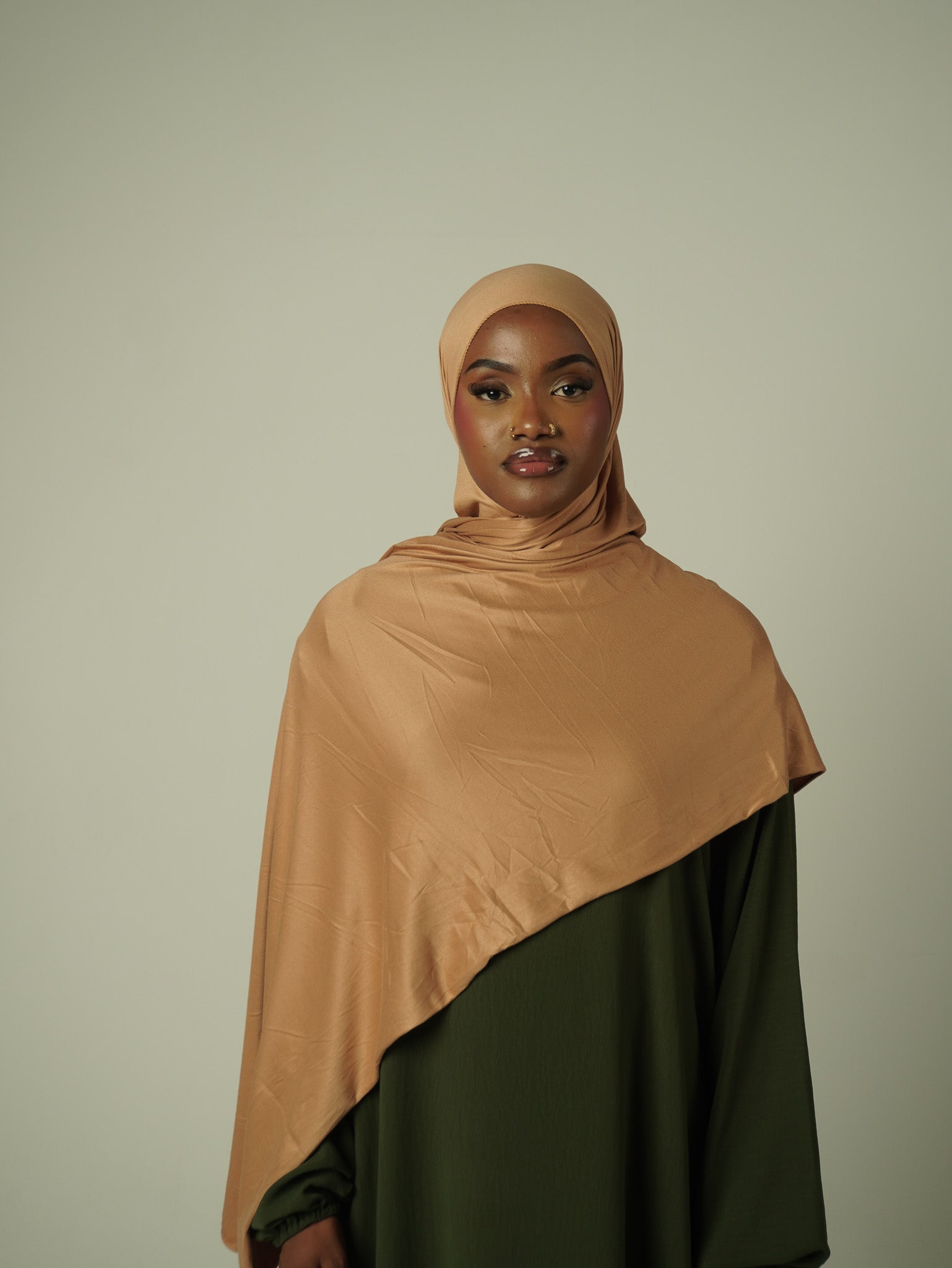 Flat Fit Cotton Jersey Hijab Soft & Stretchy