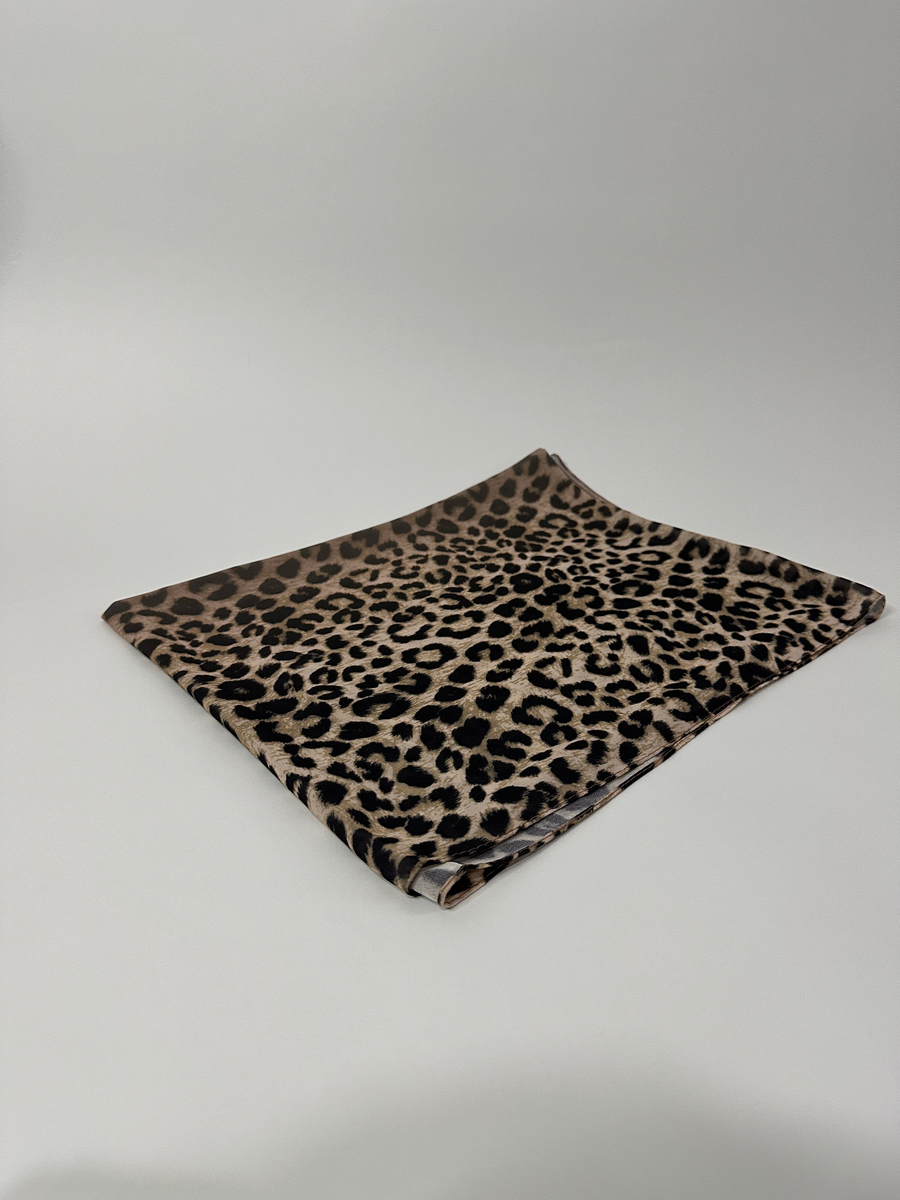 Leopard Ombre Printed Chiffon