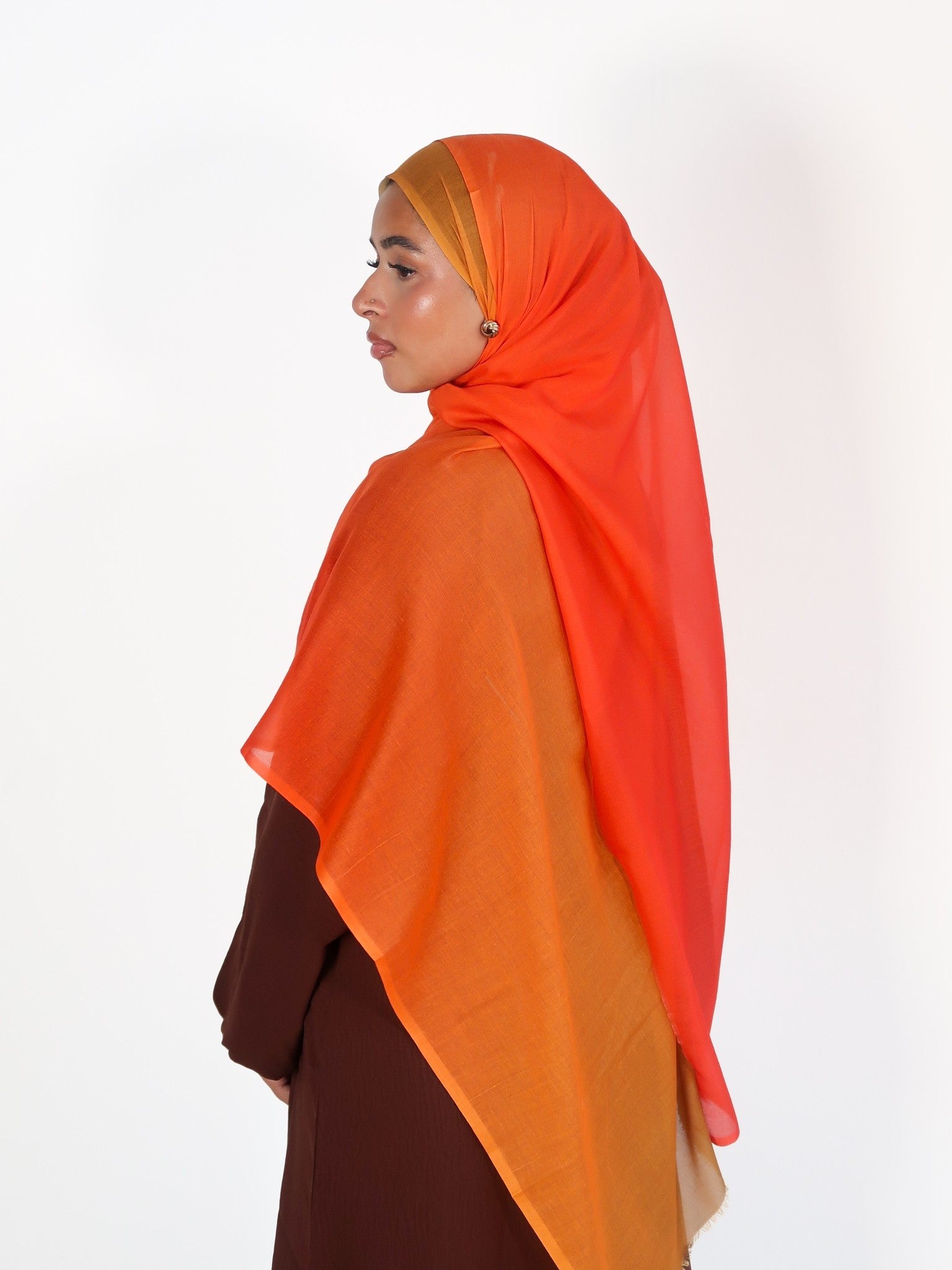 Mango Crush Ombre Hijab
