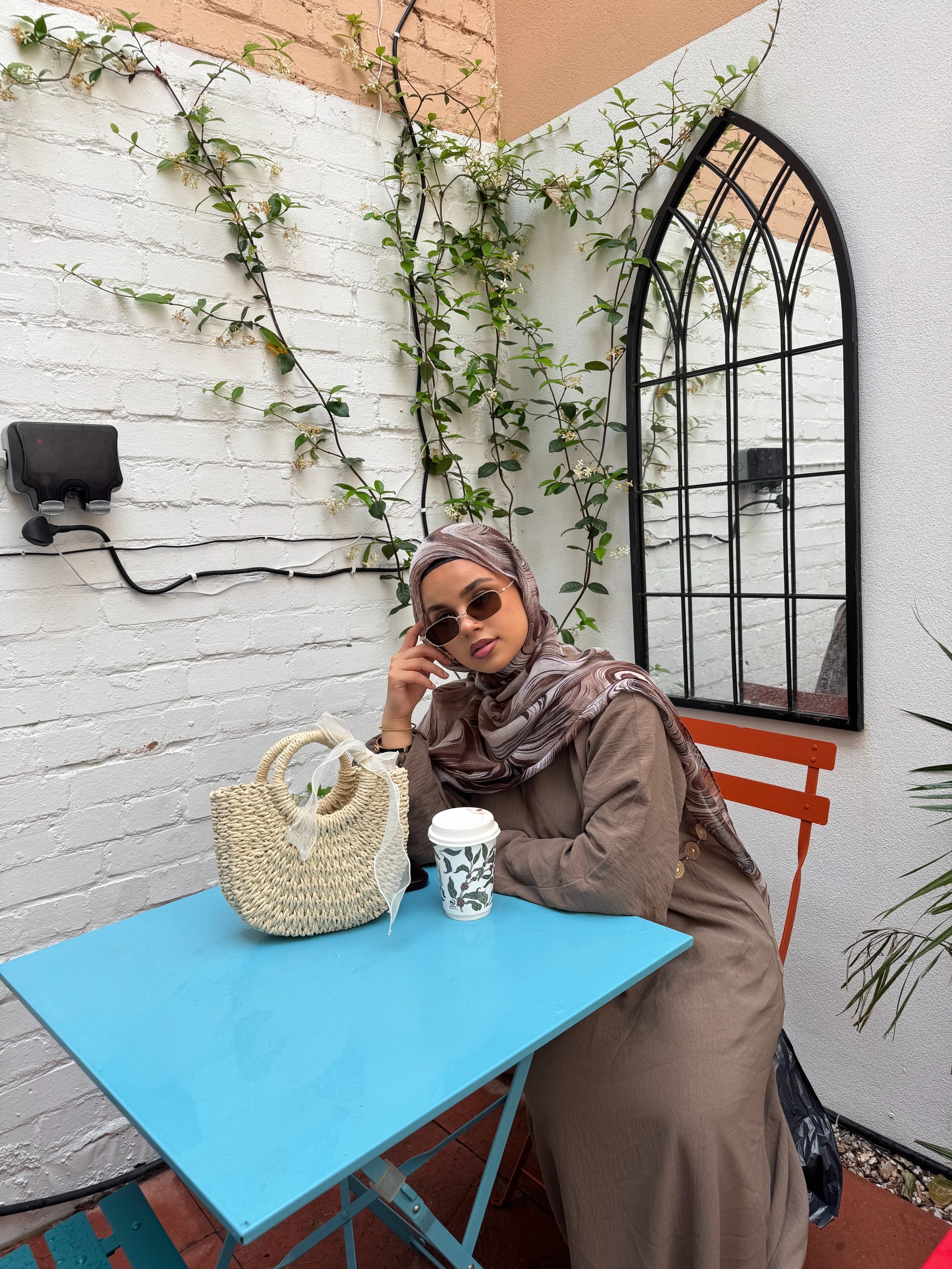 Venus Printed Planet Modal Hijab