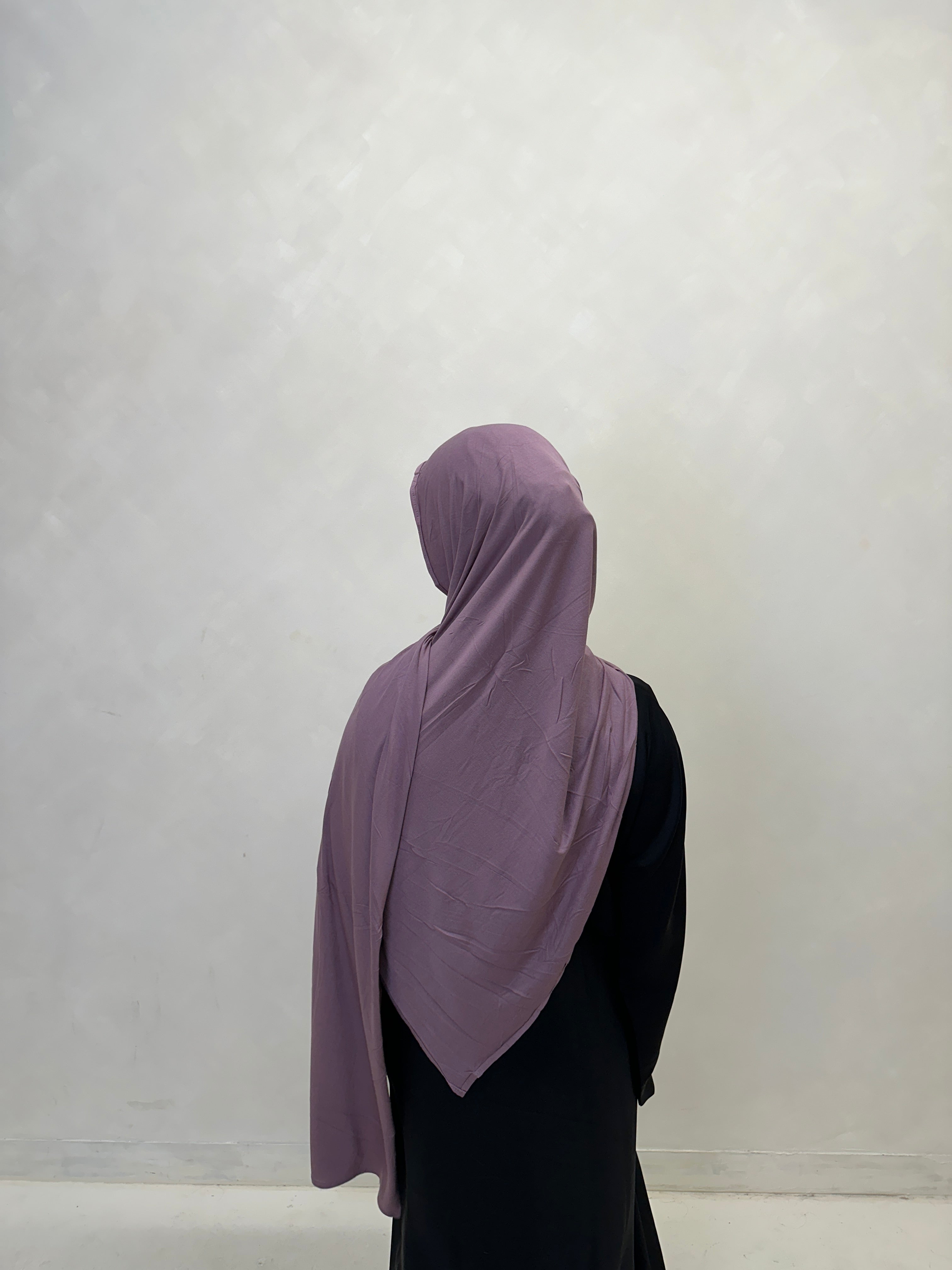 Emirati Premium Jersey Hijab Mauve