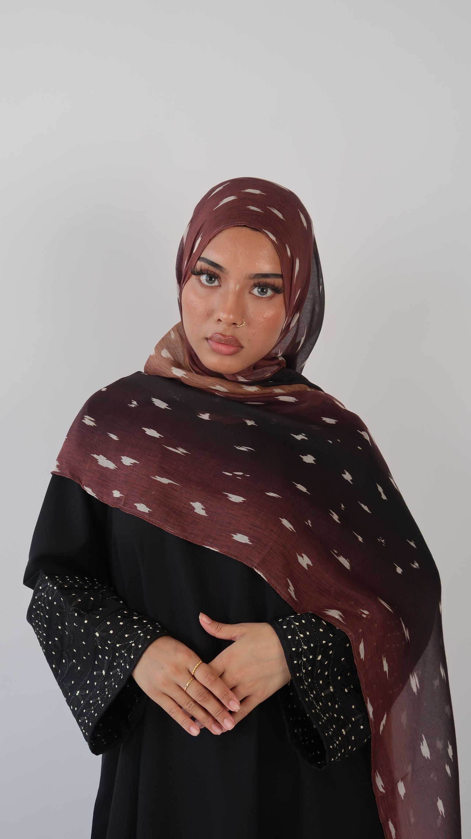 Fawn Deer prints Premium Modal Hijab