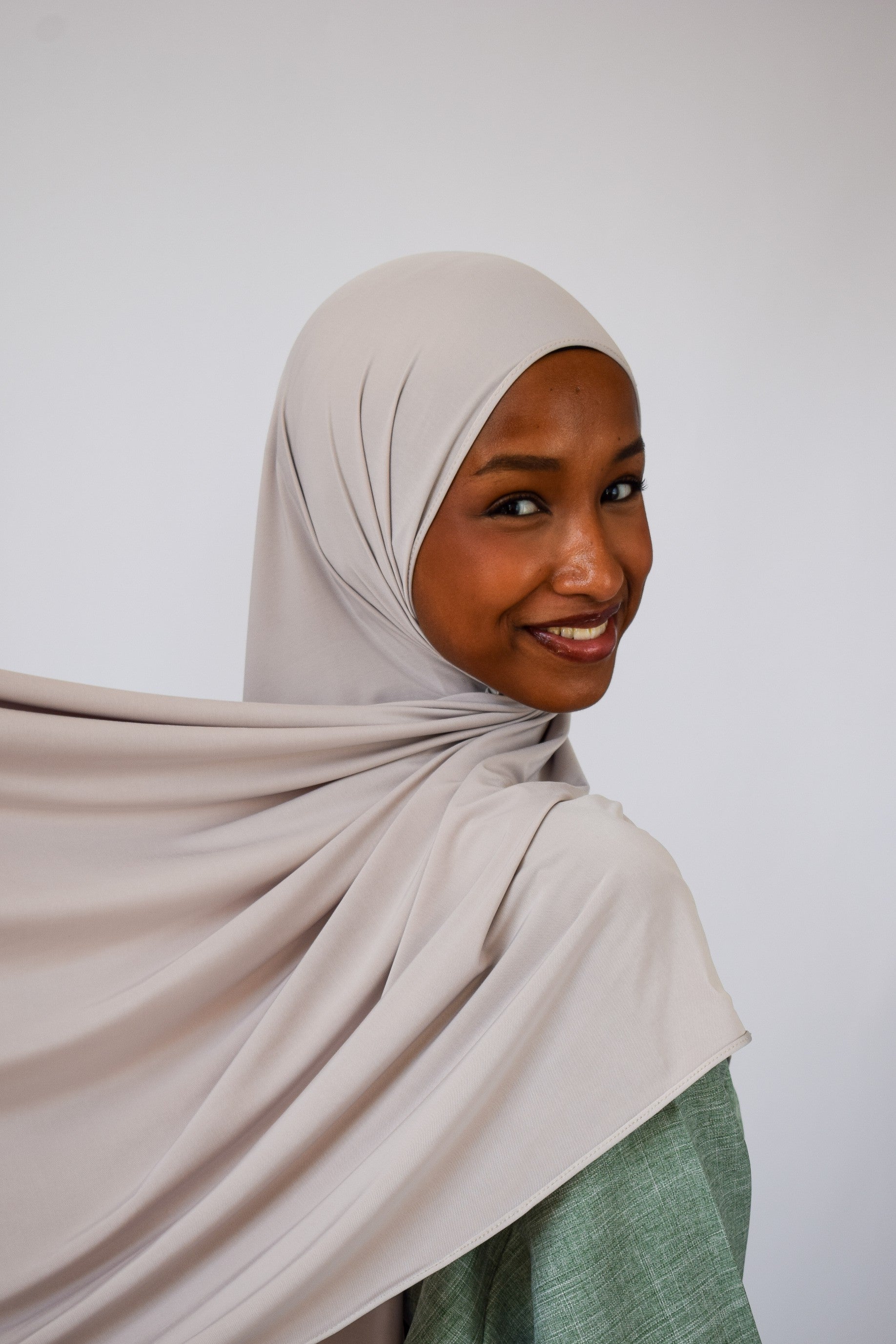 Cloud liquid jersey hijab