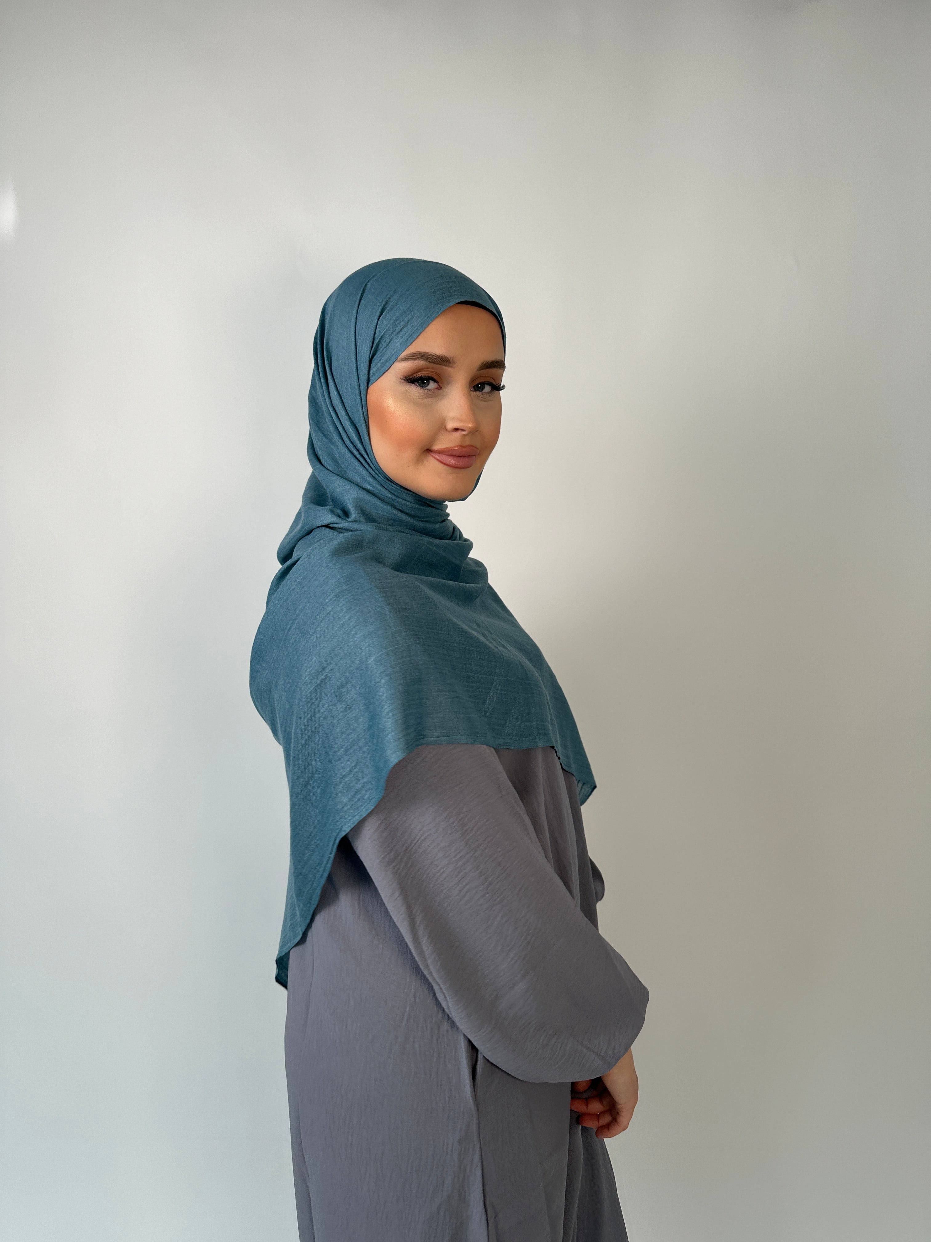 Premium Soft Modal Hijab Teal