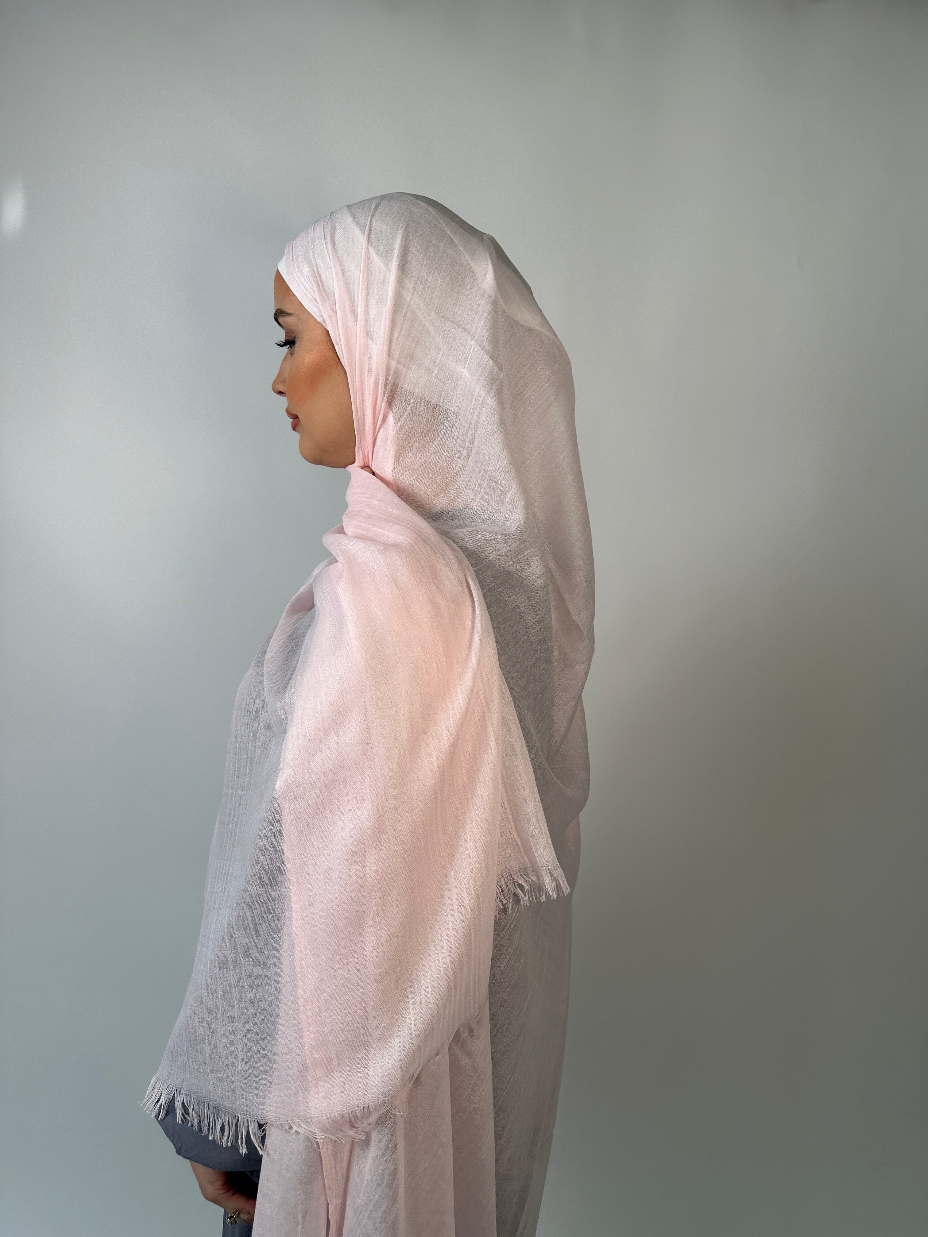 Premium Soft Modal Hijab Baby Pink