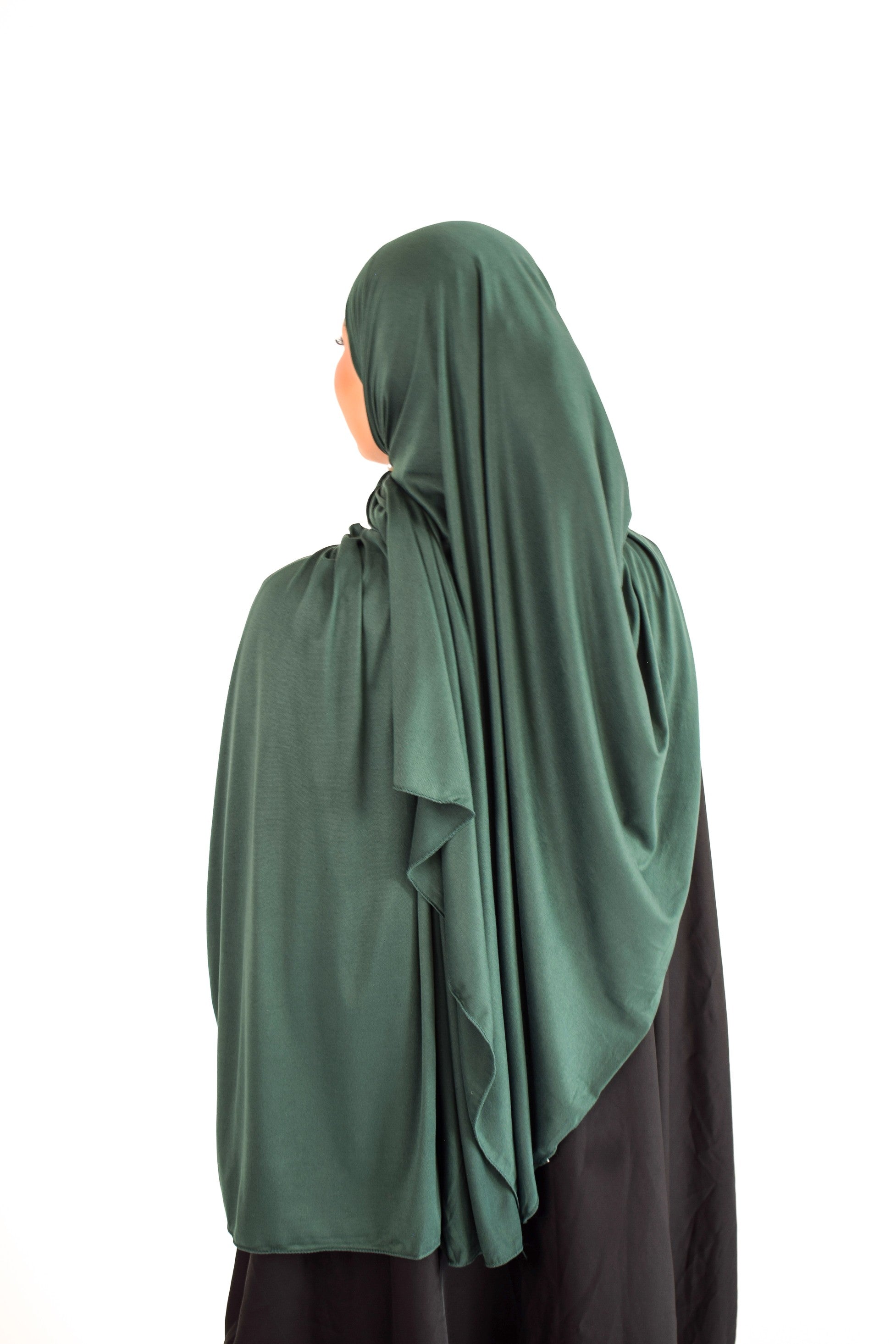 Forest Green Jersey Hijab