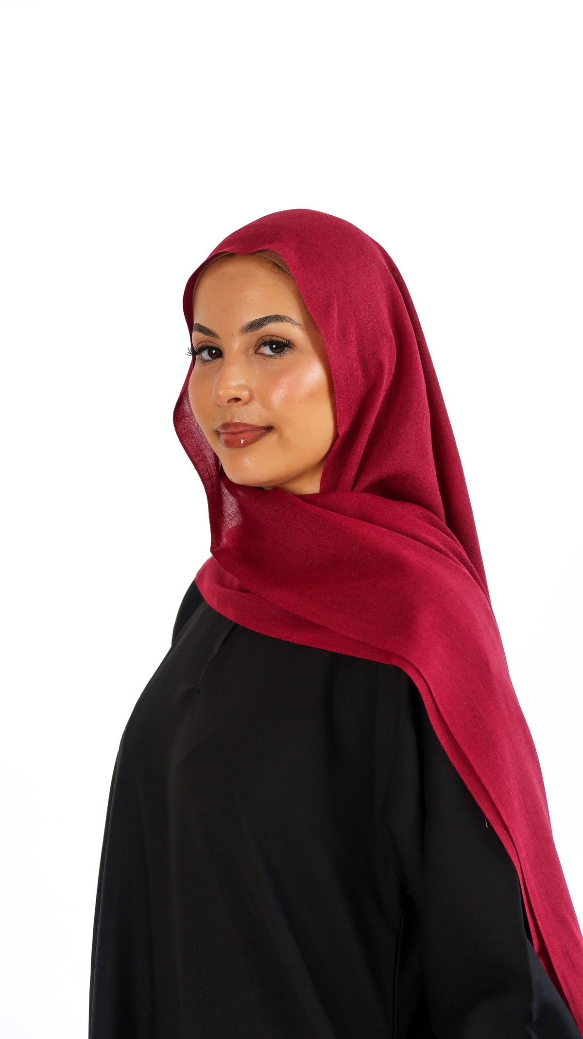 Burgundy Premium Soft Modal Hijab